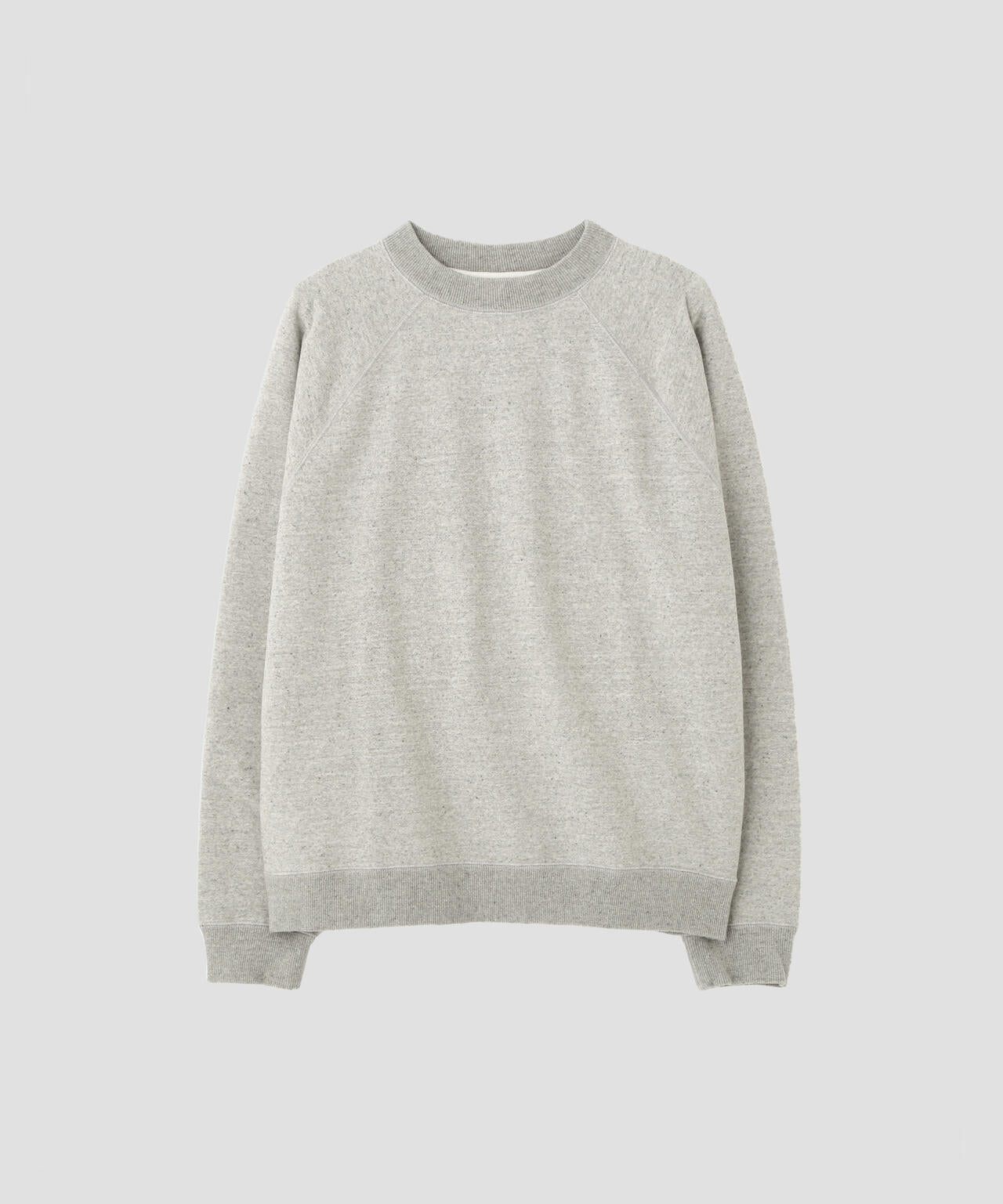 UPCYCLED LOOPBACK JERSEY TOP