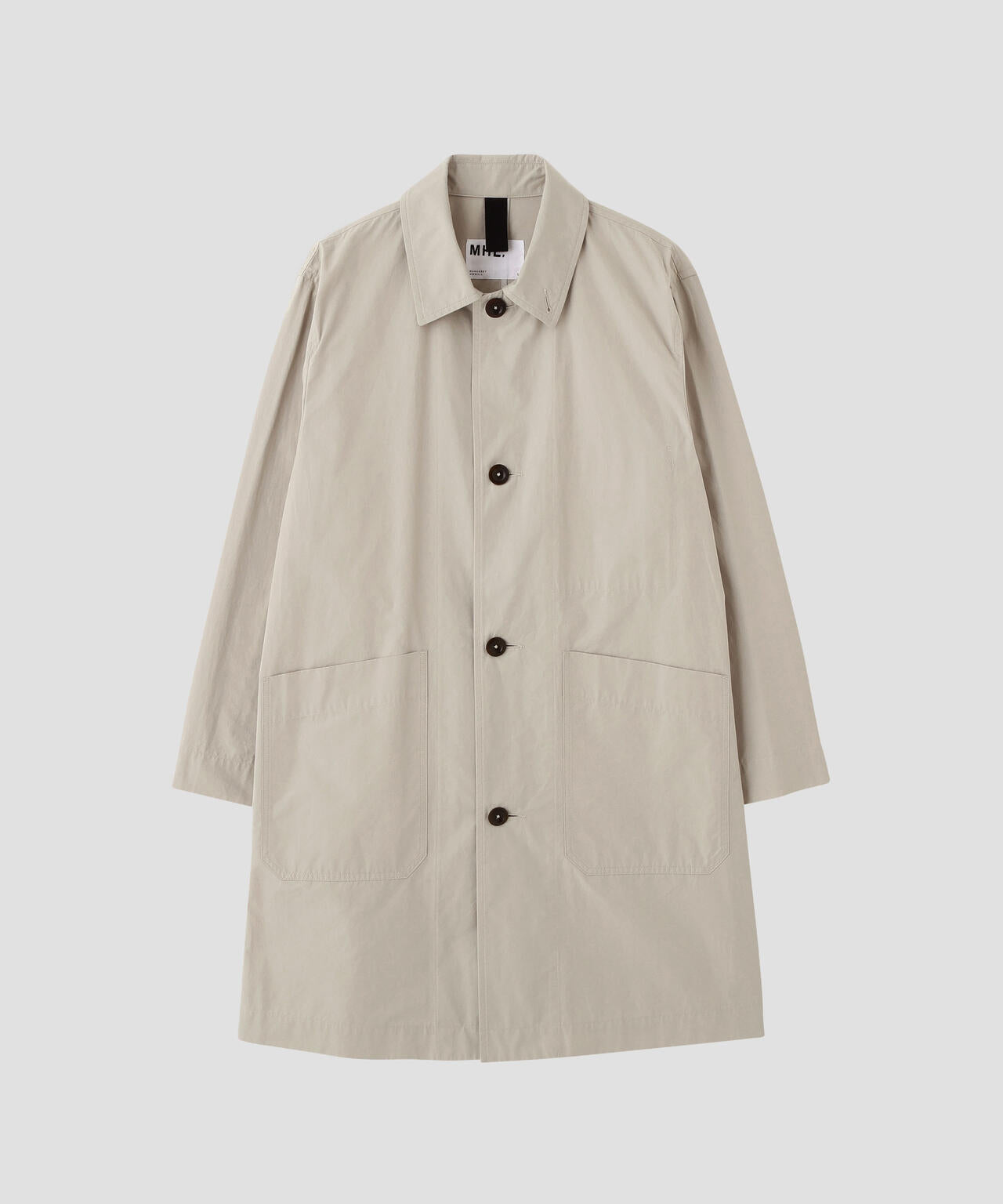 PROOFED COTTON POPLIN COAT | MARGARET HOWELL（マーガレット