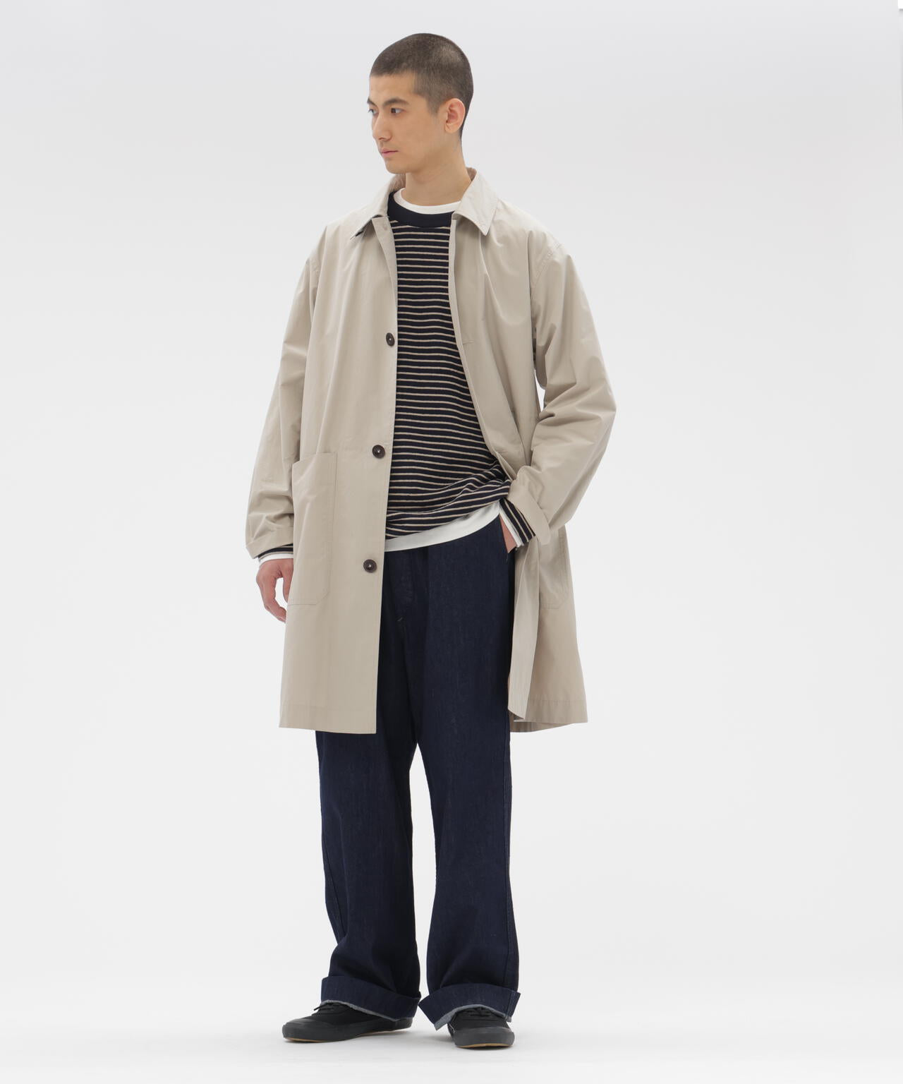 PROOFED COTTON POPLIN COAT | MARGARET HOWELL（マーガレット