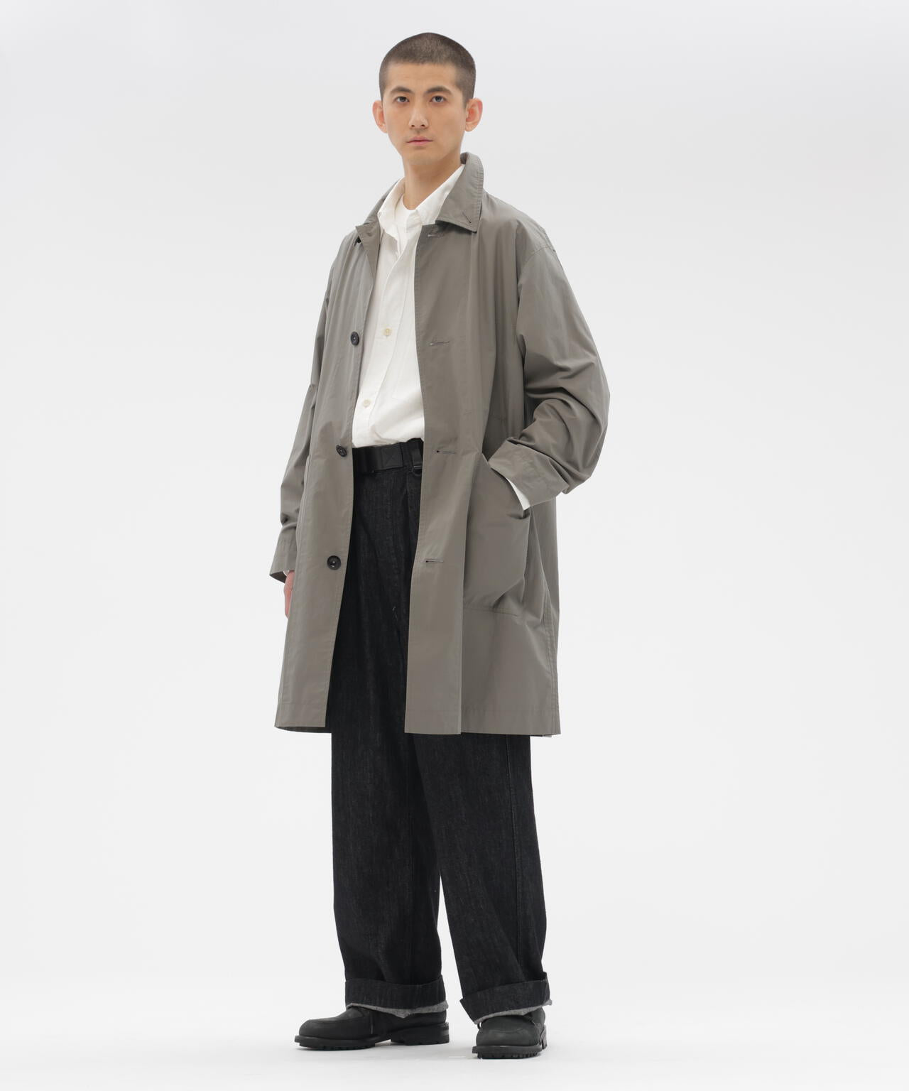 PROOFED COTTON POPLIN COAT | MARGARET HOWELL（マーガレット