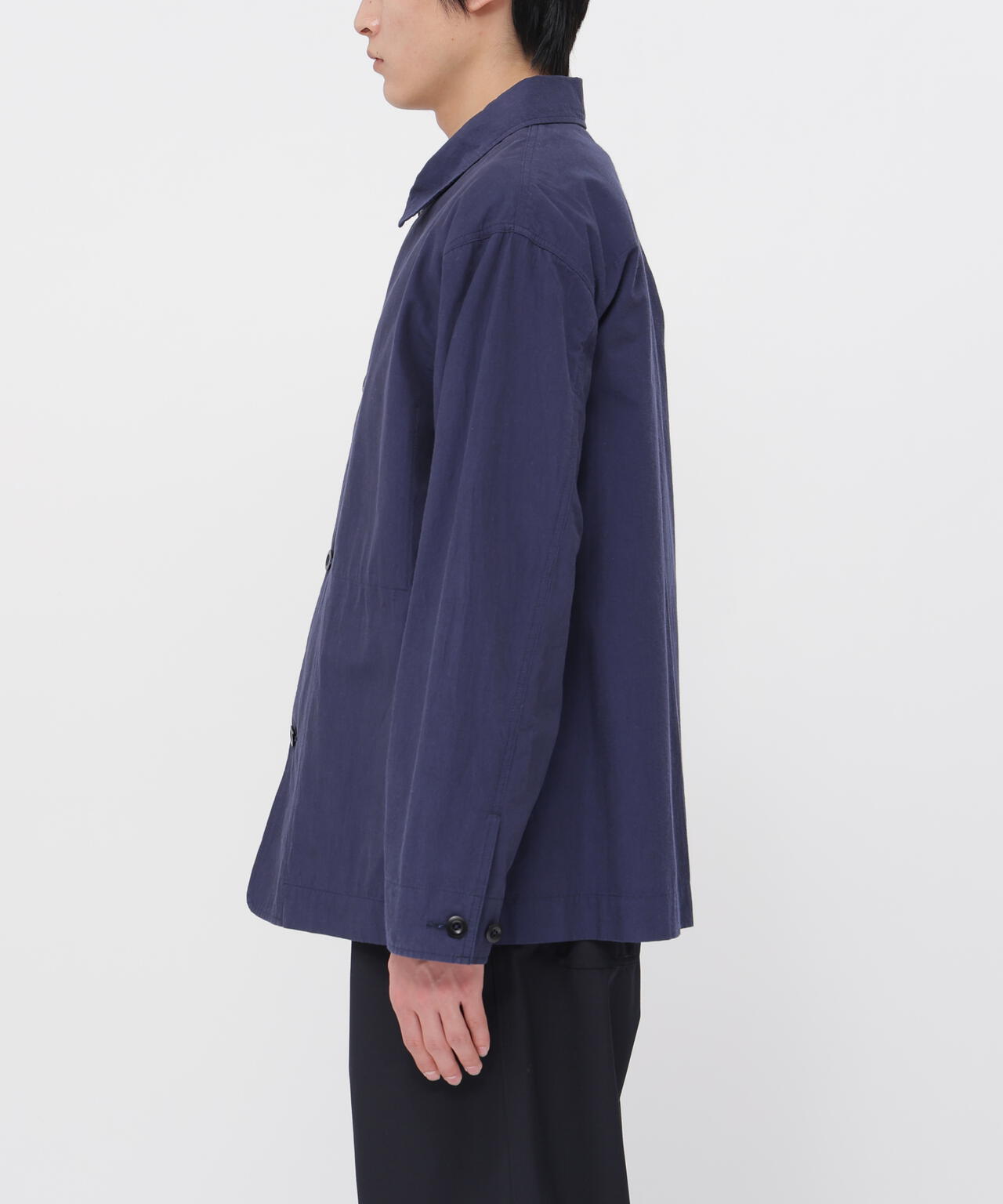 CRISP COTTON CHAMBRAY BLOUSON