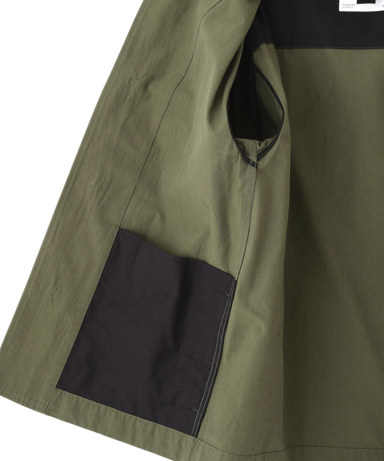 CRISP COTTON CHAMBRAY BLOUSON