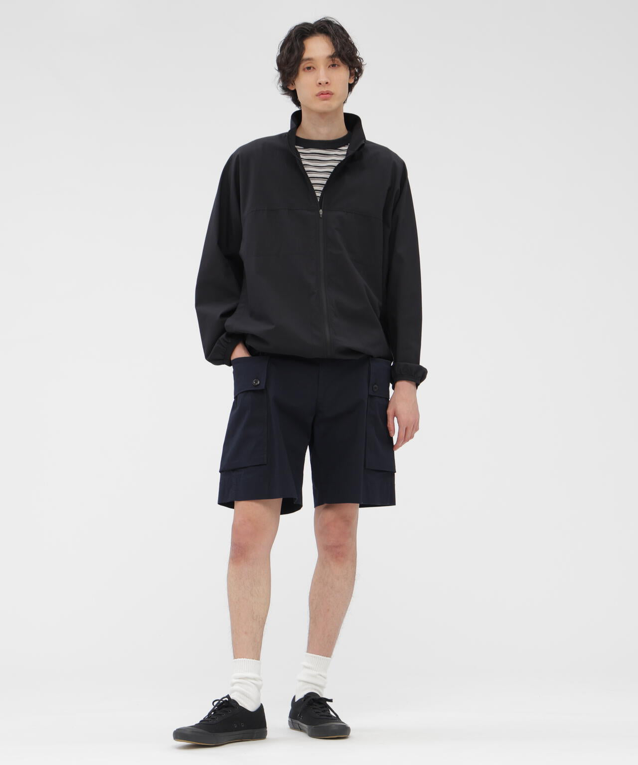 COTTON NYLON RIPSTOP BLOUSON | MARGARET HOWELL（マーガレット