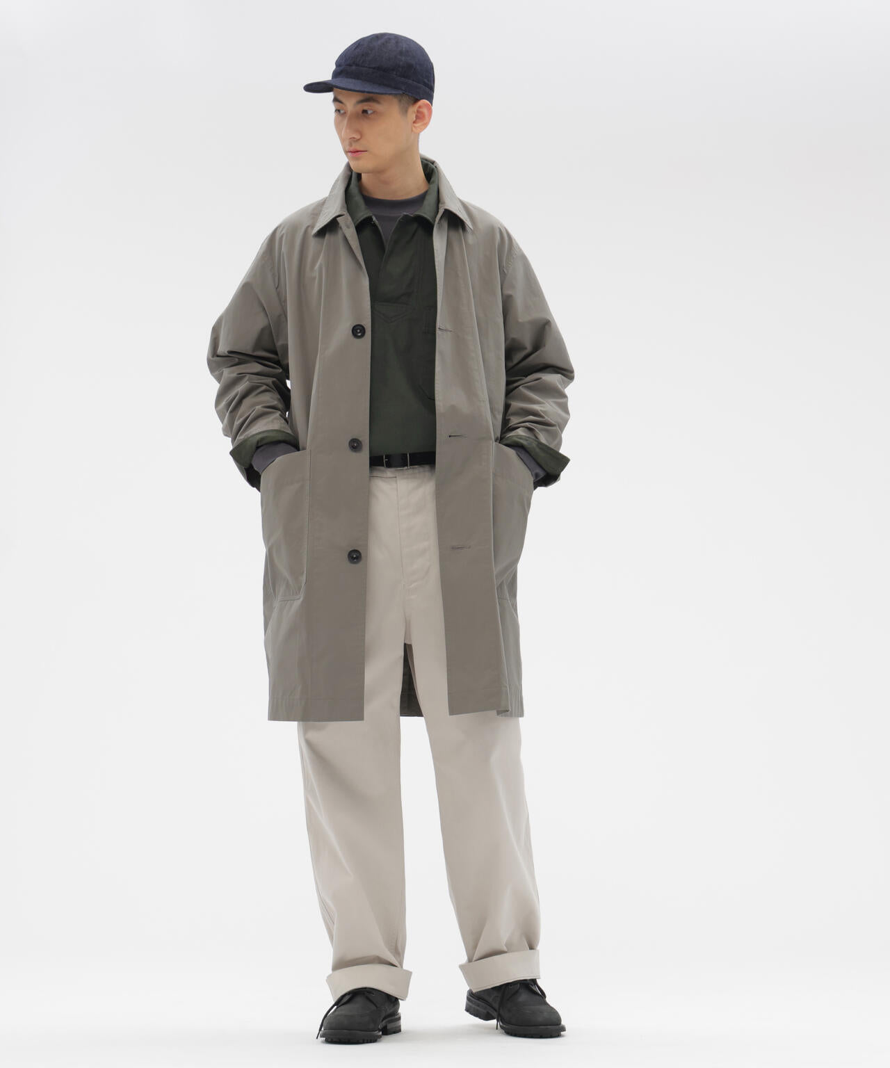 MHL WASHED CHINO COTTON マーガレットハウエル N2588 WASHED CHINO COTTON TROUSERS | MARGARET HOWELL（マーガレット