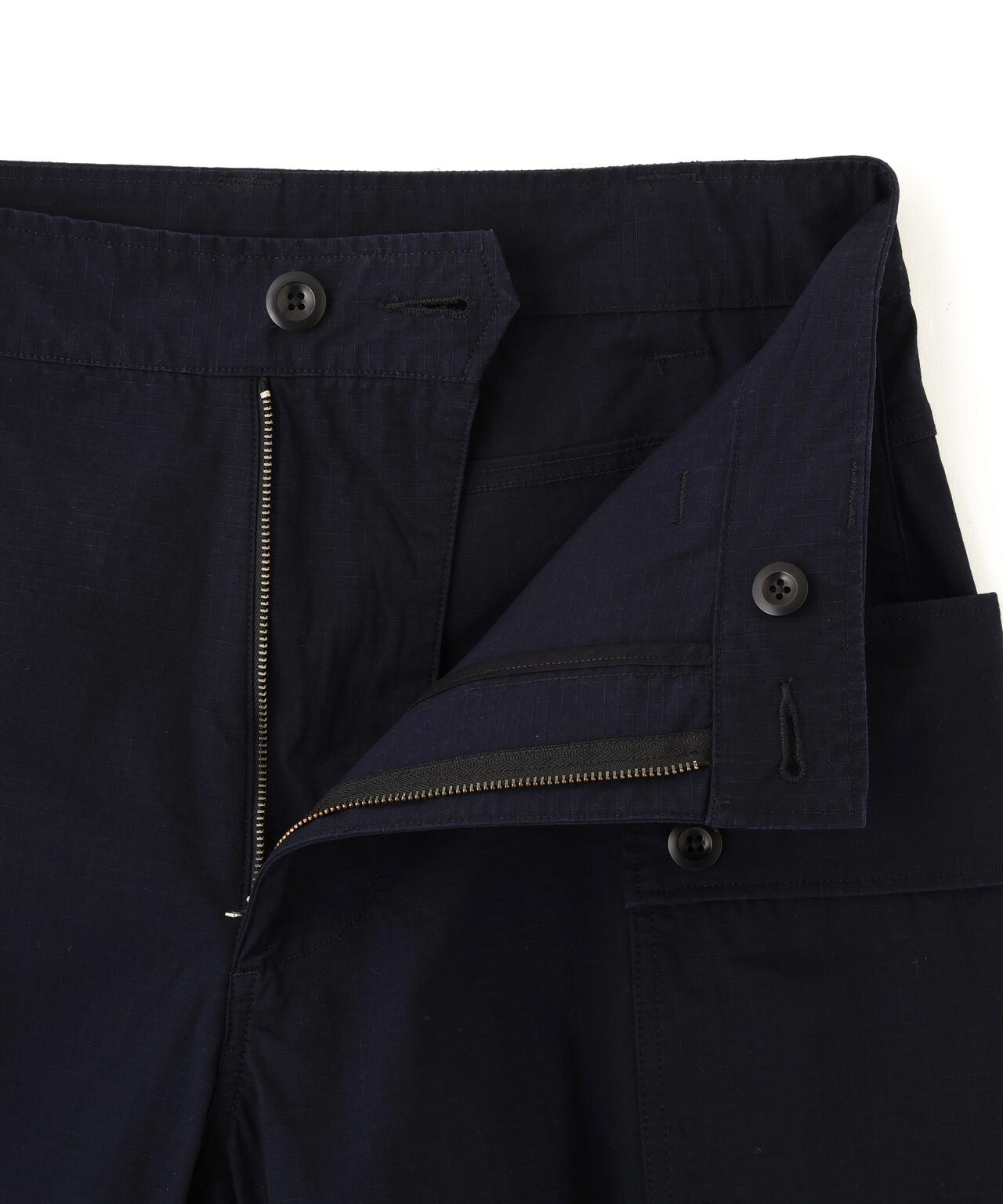 WASHED COTTON NYLON RIPSTOP TROUSERS | MARGARET HOWELL