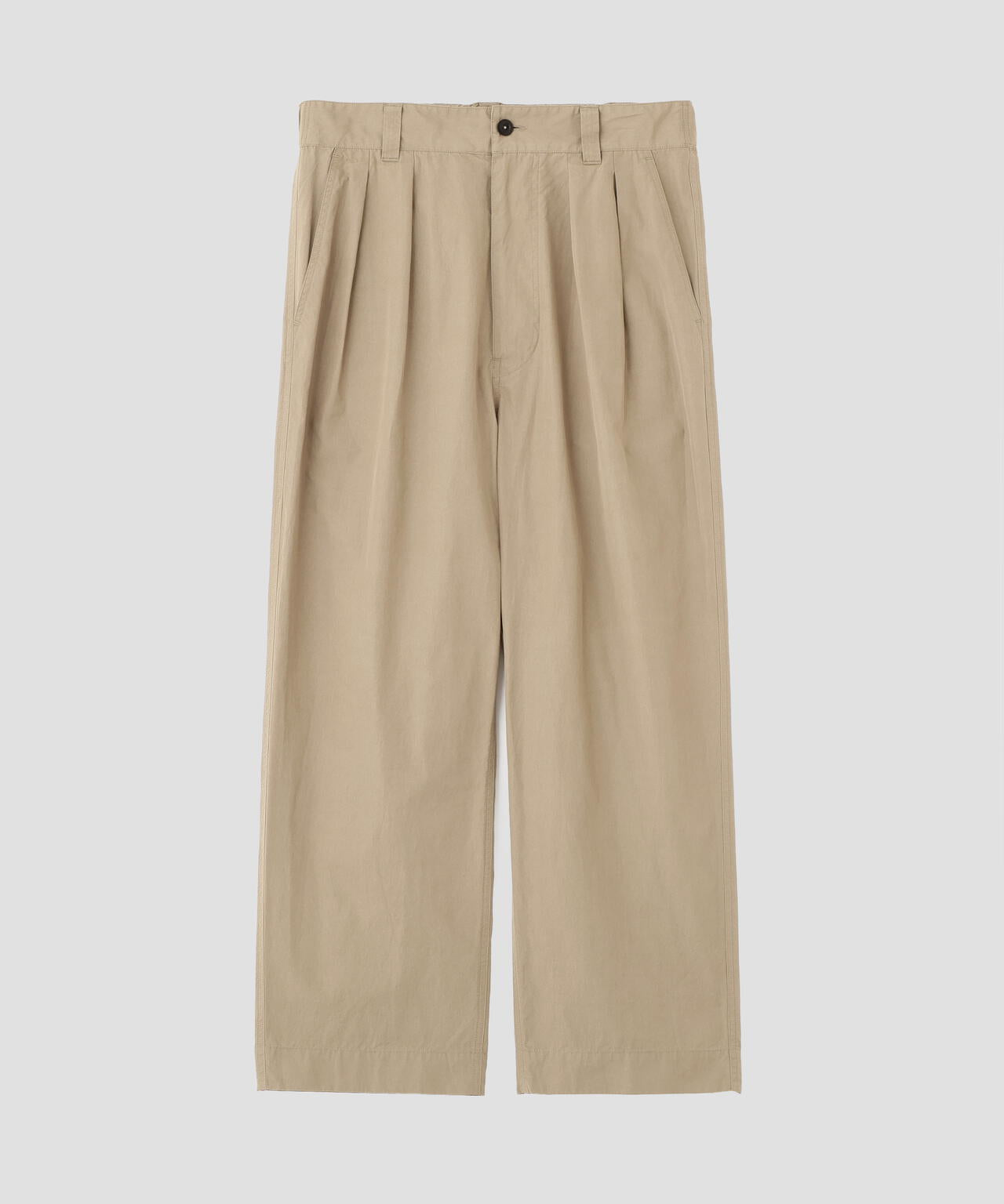 パンツ 24SS MHL. FINE COMPACT COTTON POPLIN M FINE COMPACT COTTON POPLIN TROUSERS | MARGARET HOWELL