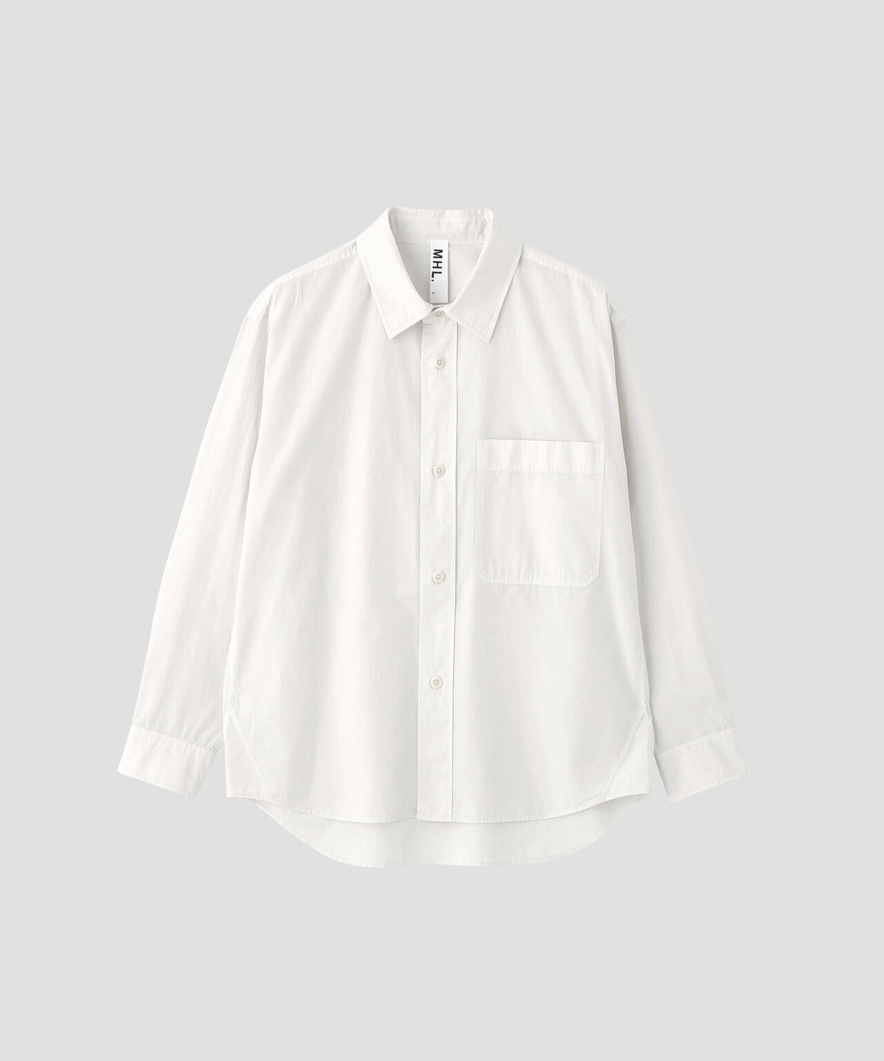 COMPACT COTTON POPLIN SHIRT