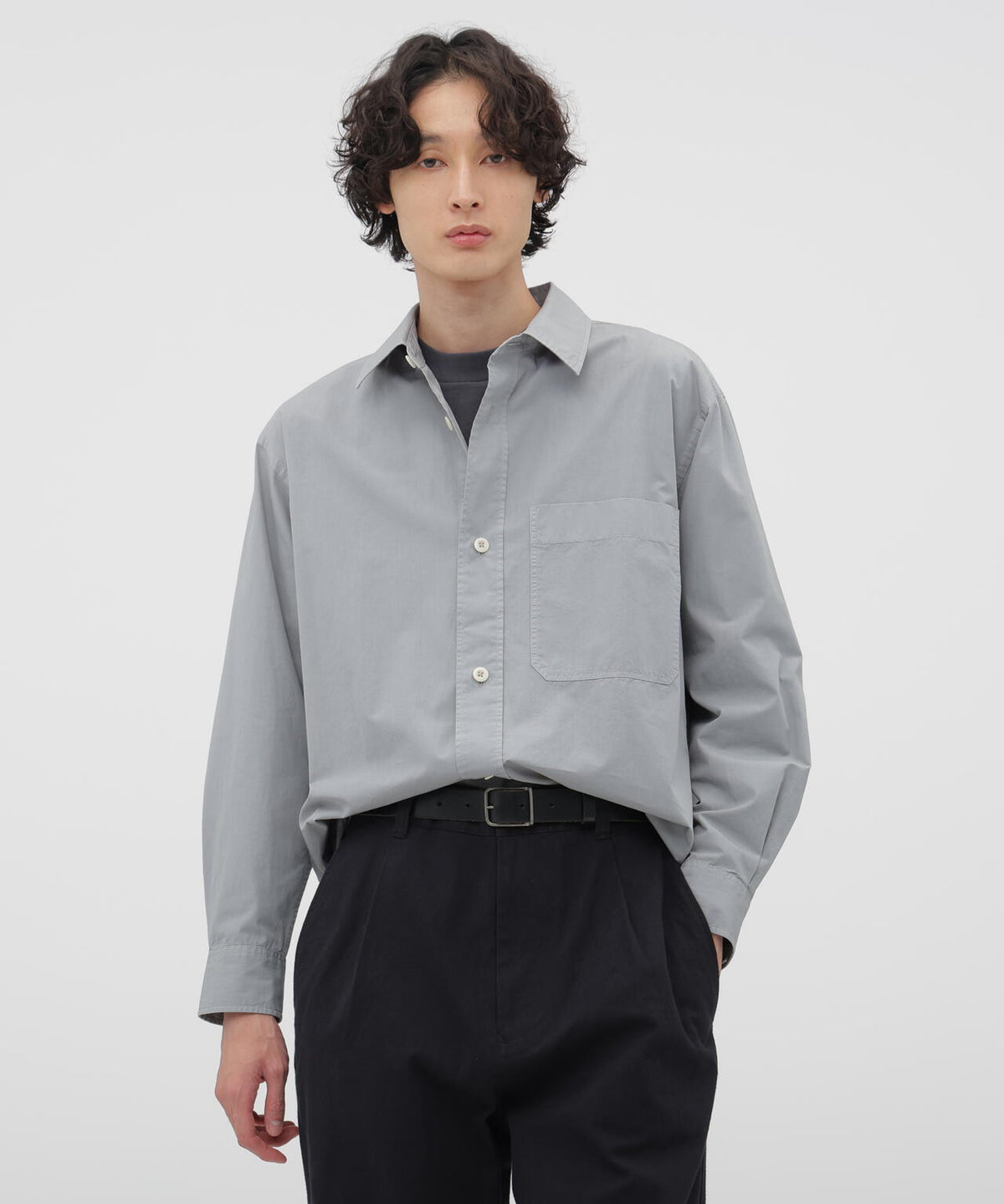 COMPACT COTTON POPLIN SHIRT | MARGARET HOWELL（マーガレット 