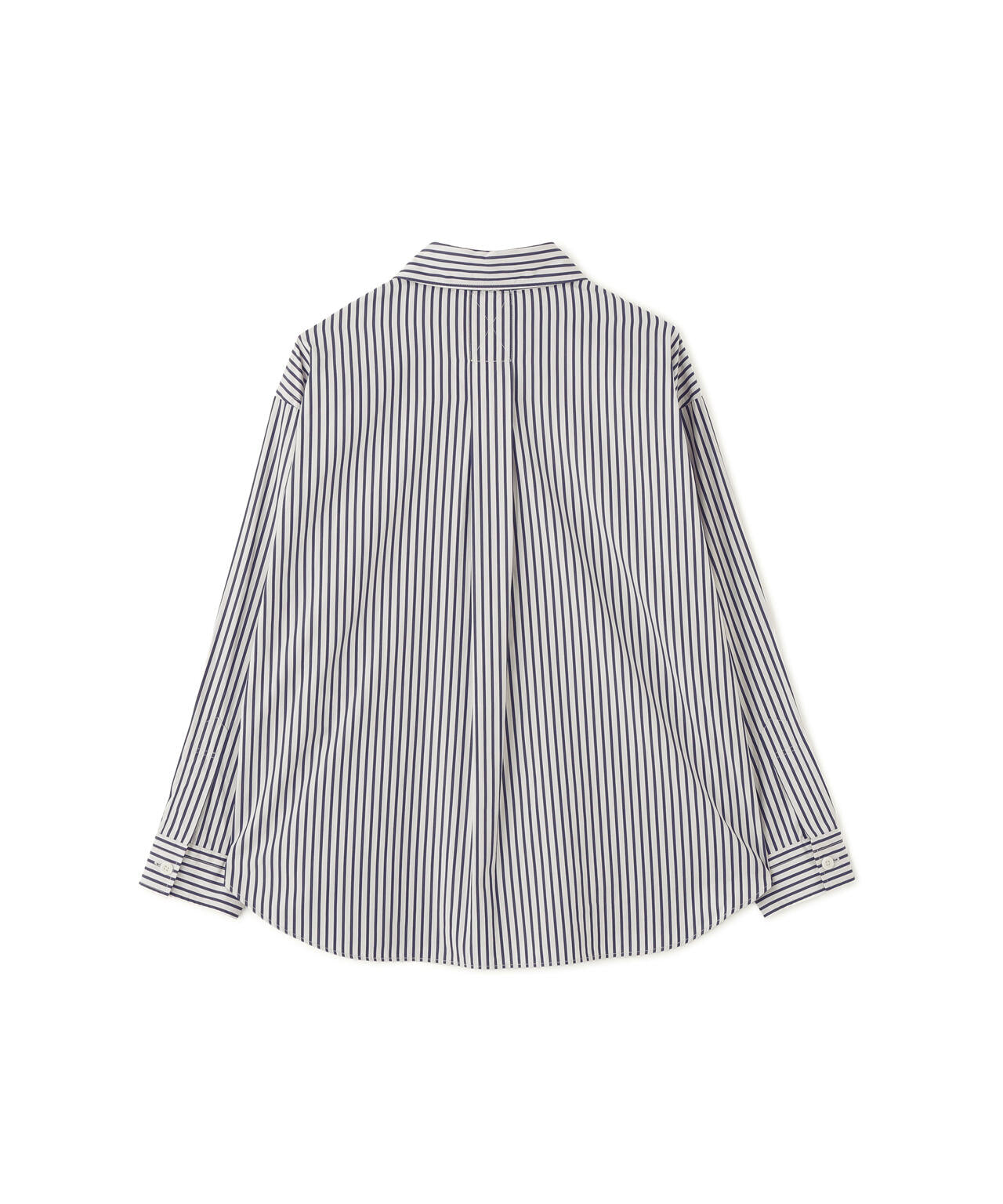 新品タグ付 イギリス製 マーガレットハウエル ストライプコットンジャージー 希少 VINTAGE COMPACT COTTON STRIPE SHIRT | MARGARET HOWELL