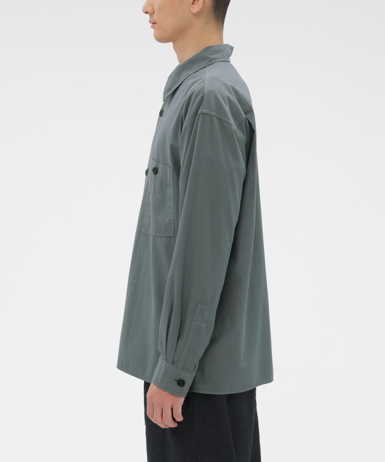 トップス 2025AW MHL. GARMENT DYE COTTON SHIRTING GARMENT DYE COTTON SHIRTING SHIRT | MARGARET HOWELL（マーガレット