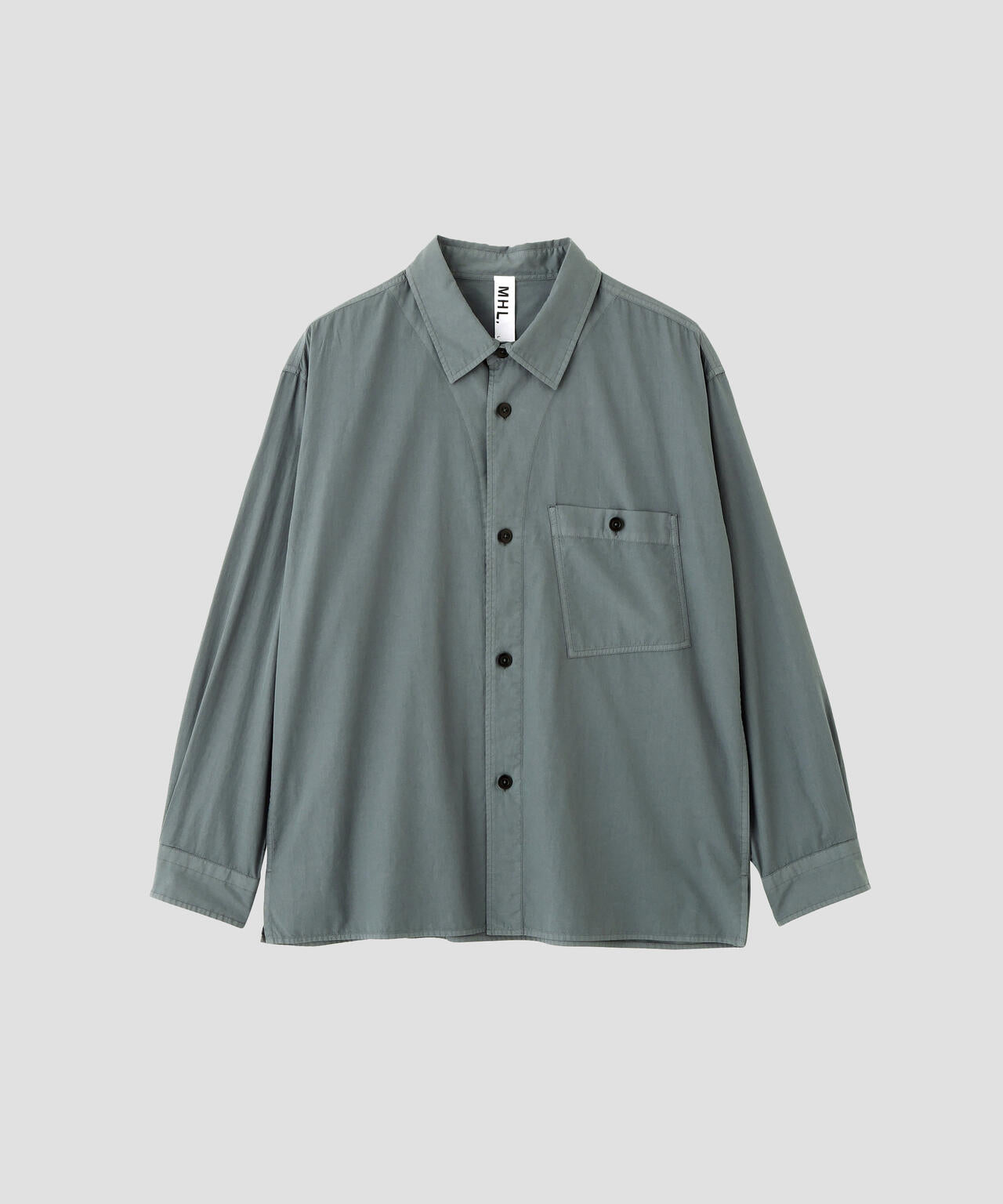 GARMENT DYE COTTON SHIRTING SHIRT | MARGARET HOWELL（マーガレット