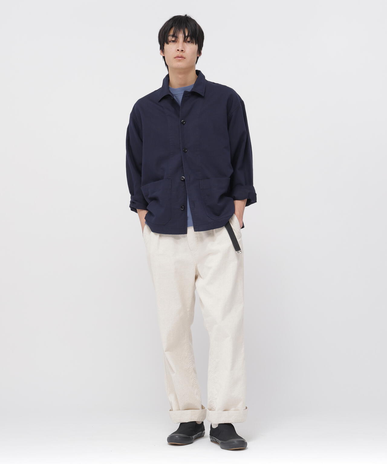 COTTON HEMP OXFORD SHIRT | MARGARET HOWELL（マーガレット・ハウエル