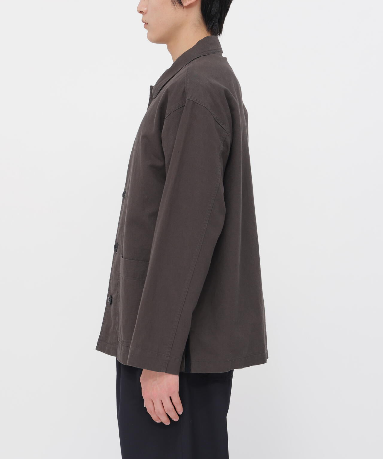 COTTON HEMP OXFORD SHIRT