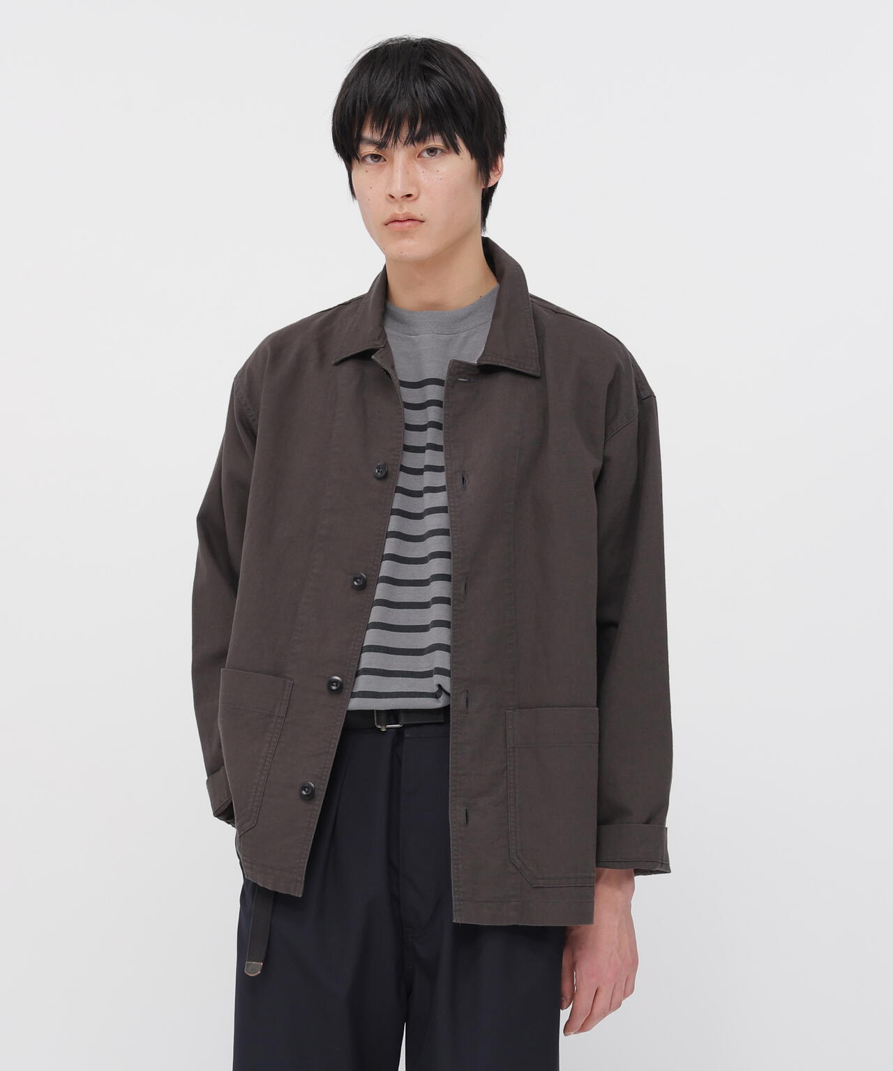 COTTON HEMP OXFORD SHIRT | MARGARET HOWELL（マーガレット・ハウエル