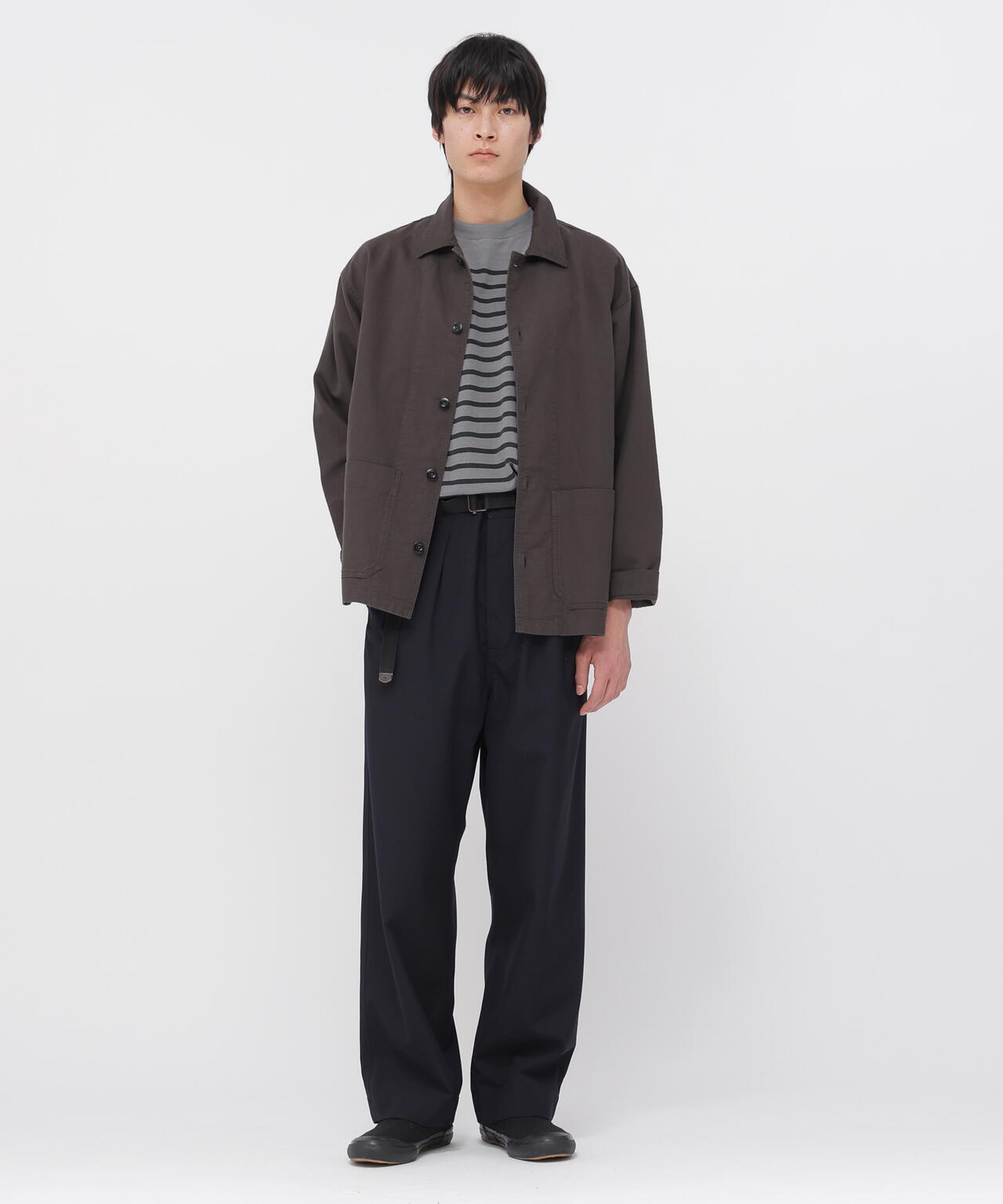 COTTON HEMP OXFORD SHIRT