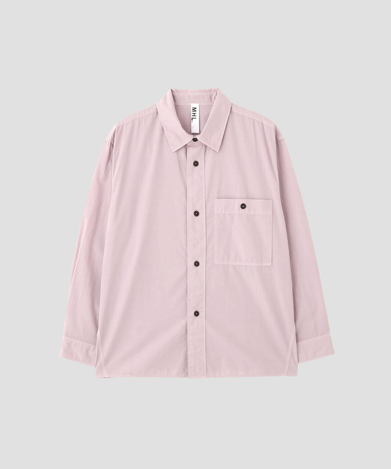 ORGANIC COTTON SHIRTING SHIRT | MARGARET HOWELL（マーガレット
