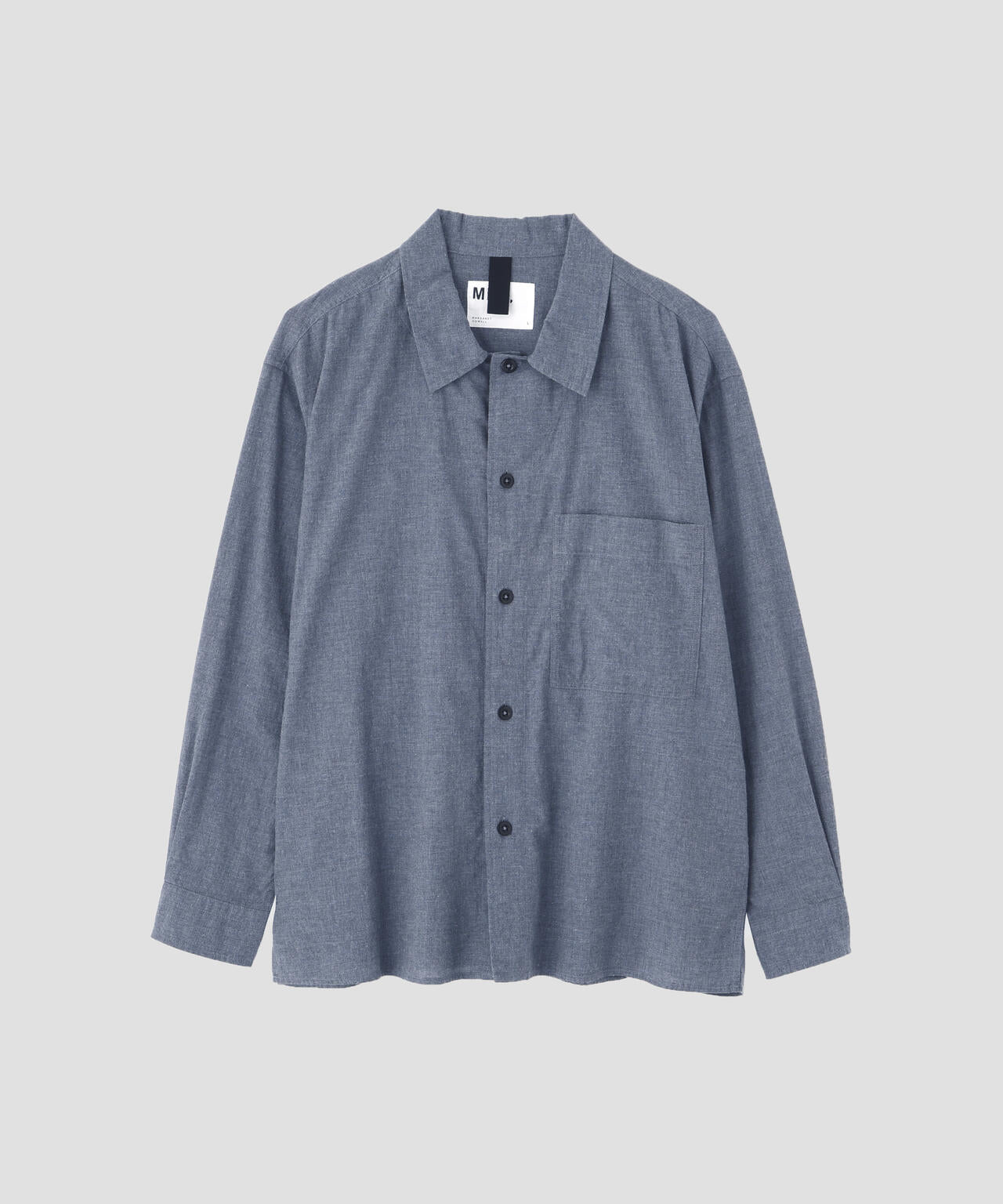 TOP DYED COTTON POPLIN SHIRT | MARGARET HOWELL（マーガレット