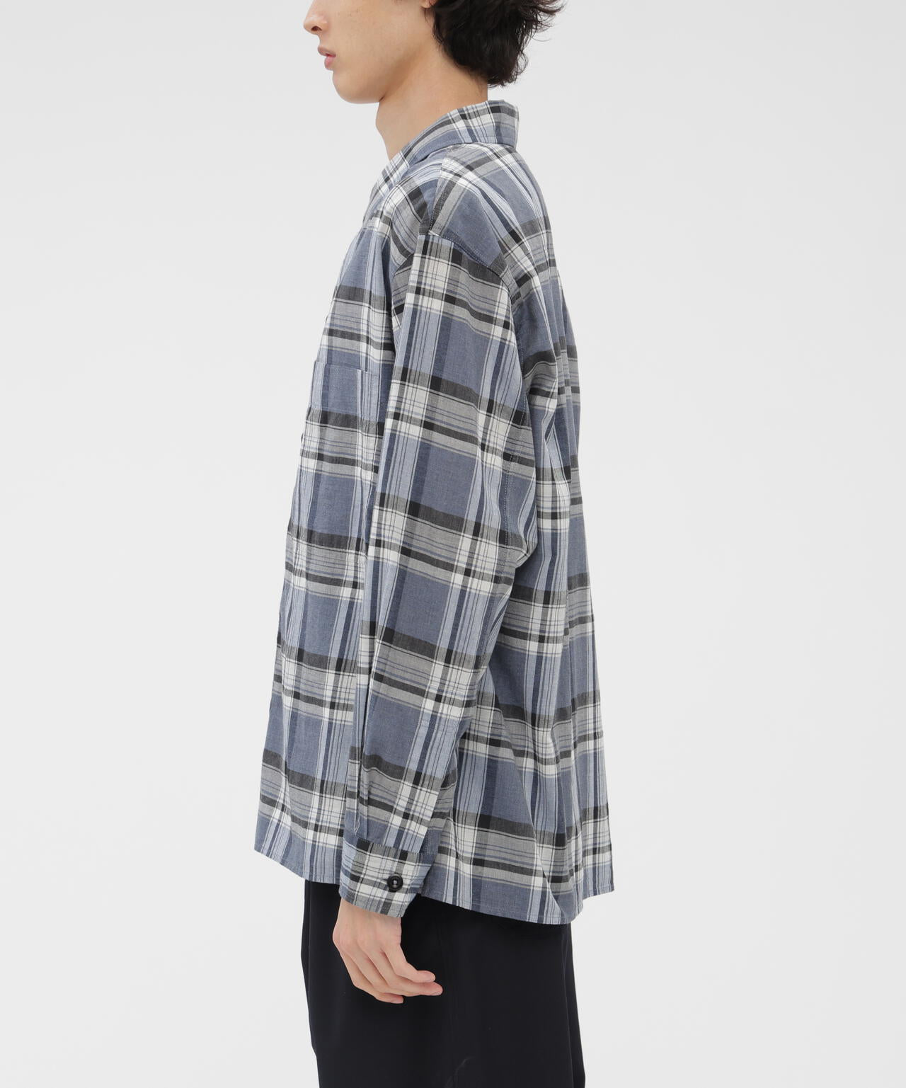TOP DYED COTTON POPLIN SHIRT | MARGARET HOWELL（マーガレット