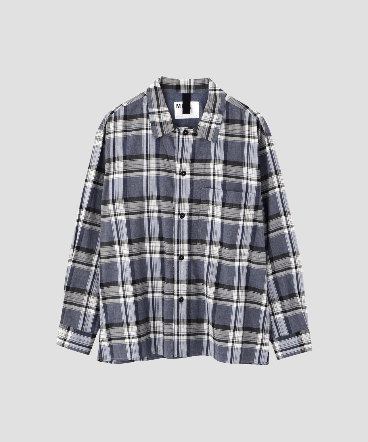 TOP DYED COTTON POPLIN SHIRT | MARGARET HOWELL（マーガレット