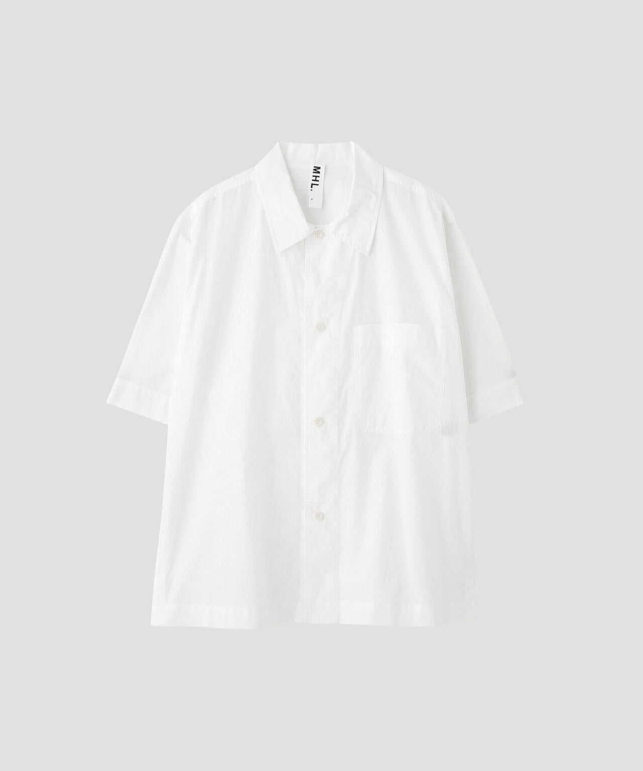 COTTON RAMIE POPLIN SHIRT | MARGARET HOWELL（マーガレット