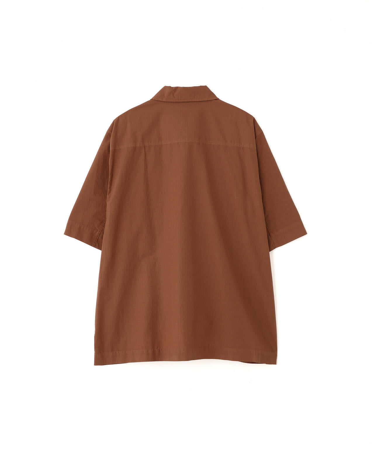 COTTON RAMIE POPLIN SHIRT