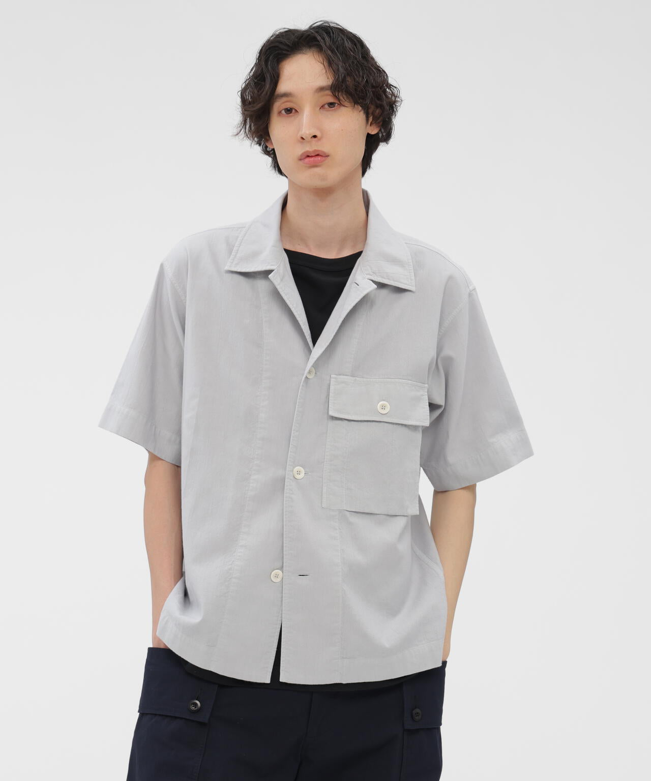 GARMENT DYED FINE COTTON OXFORD SHIRT | MARGARET HOWELL