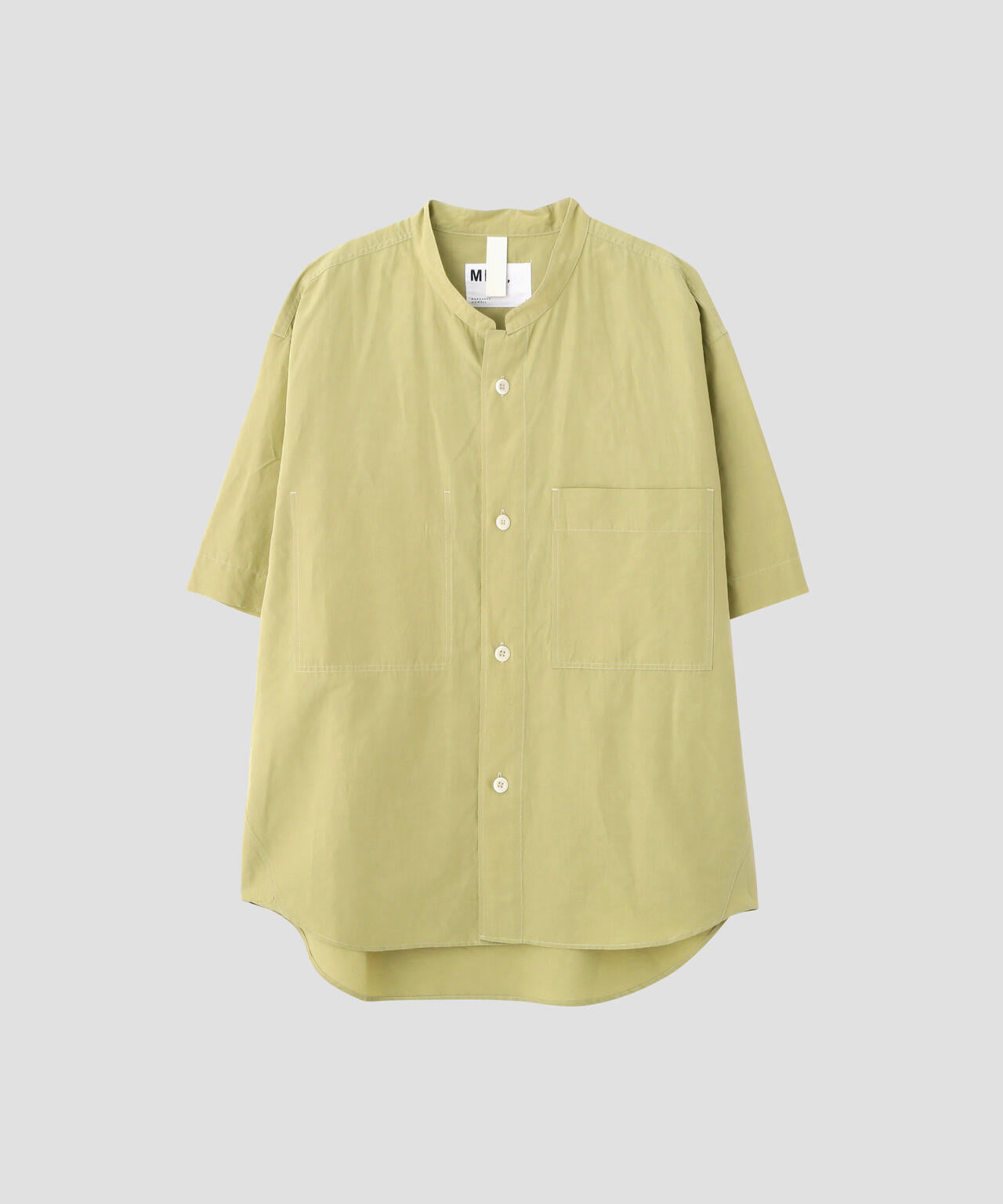 HIGH COUNT DRY COTTON LINEN SHIRT | MARGARET HOWELL（マーガレット