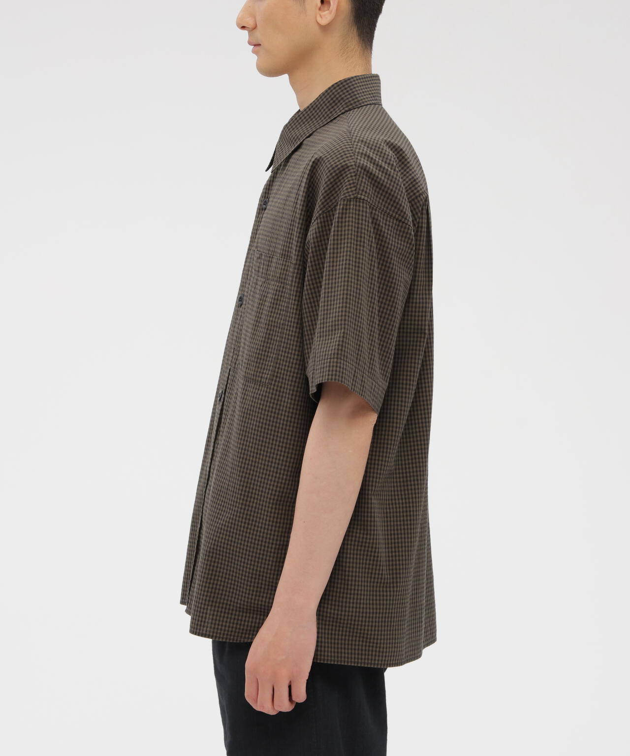 YARN DYED COTTON VOILE SHIRT