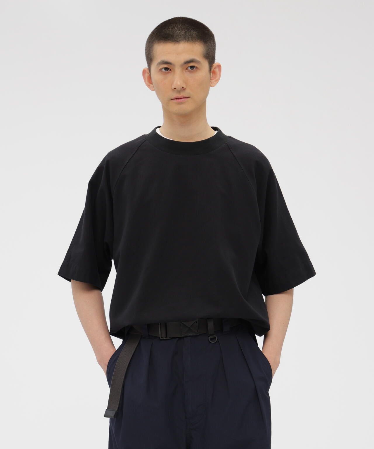 WASHED OUT COTTON LINEN SHIRT | MARGARET HOWELL（マーガレット