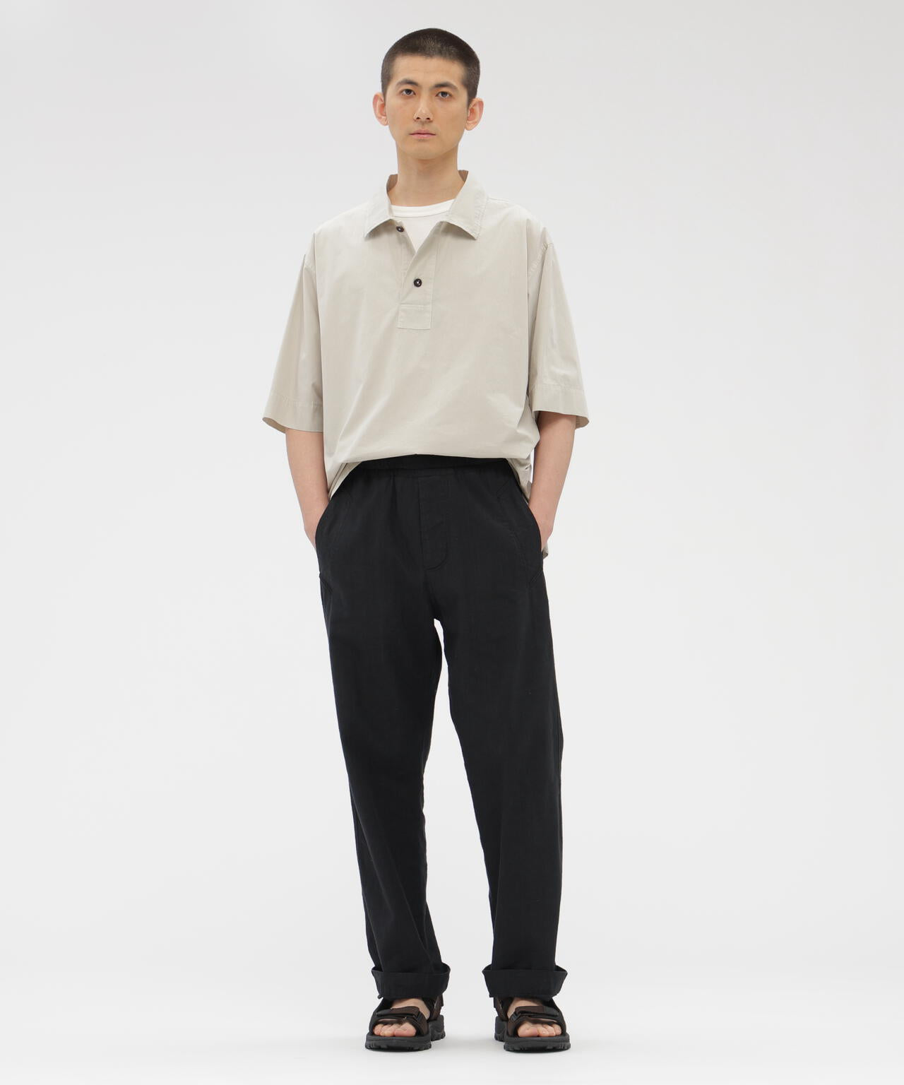 COMPACT COTTON POPLIN SHIRT | MARGARET HOWELL（マーガレット