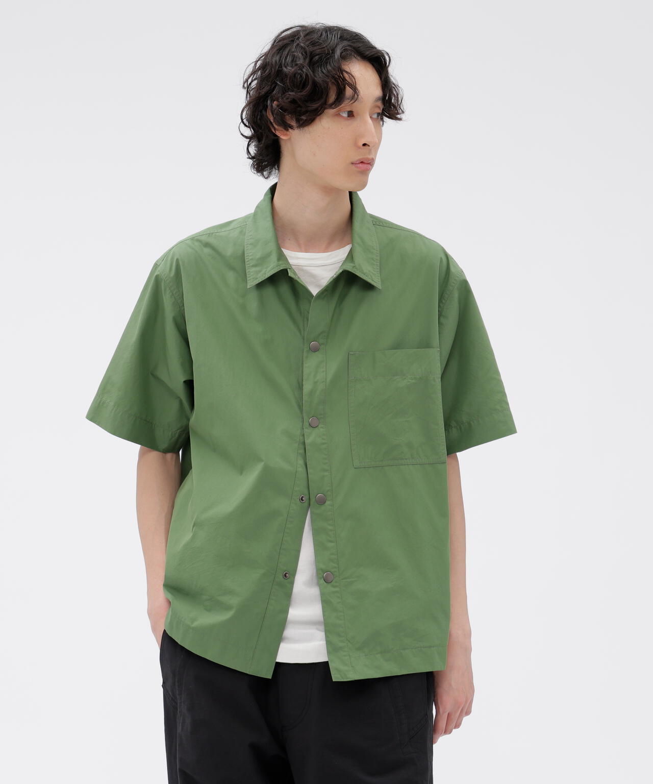 COTTON NYLON VOILE POPLIN SHIRT | MARGARET HOWELL（マーガレット