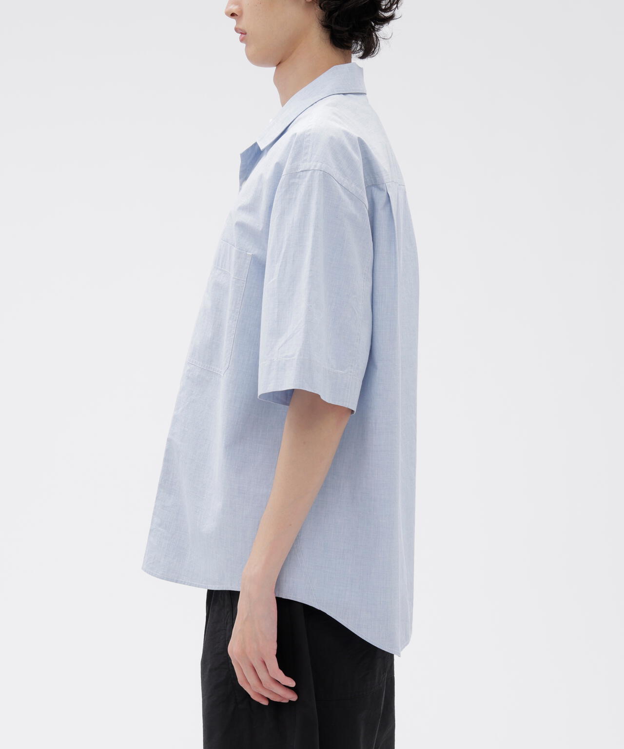 HIGHCOUNT TOP DYED COTTON SHIRT