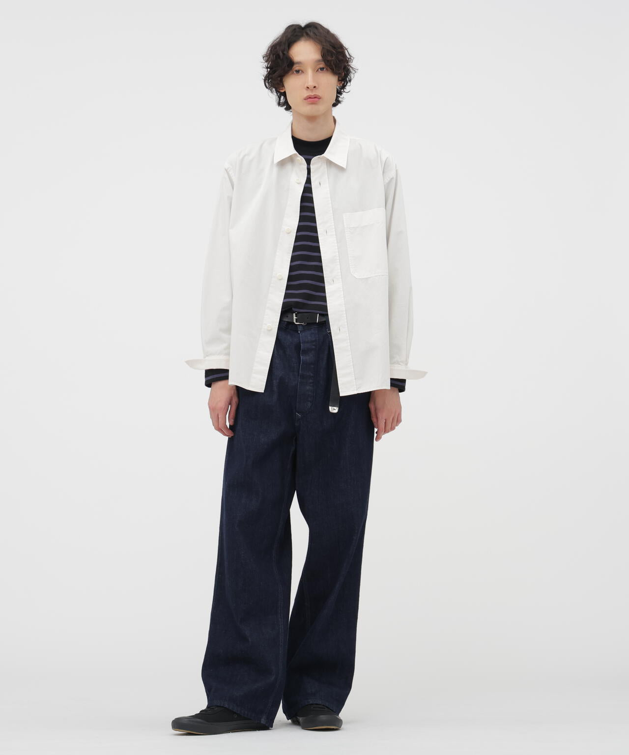 SMOOTH COTTON JERSEY TOP | MARGARET HOWELL（マーガレット・ハウエル