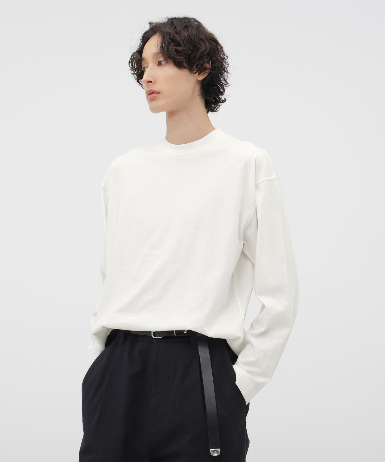 SMOOTH COTTON JERSEY TOP | MARGARET HOWELL（マーガレット・ハウエル