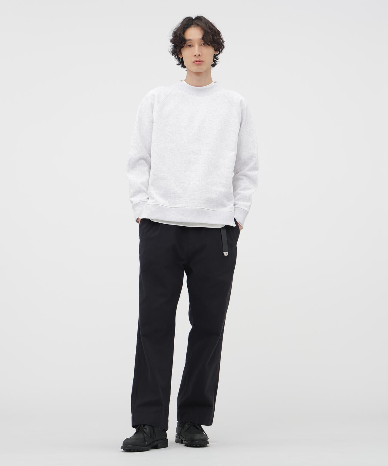 SOFT COTTON LOOPBACK TOP | MARGARET HOWELL（マーガレット・ハウエル