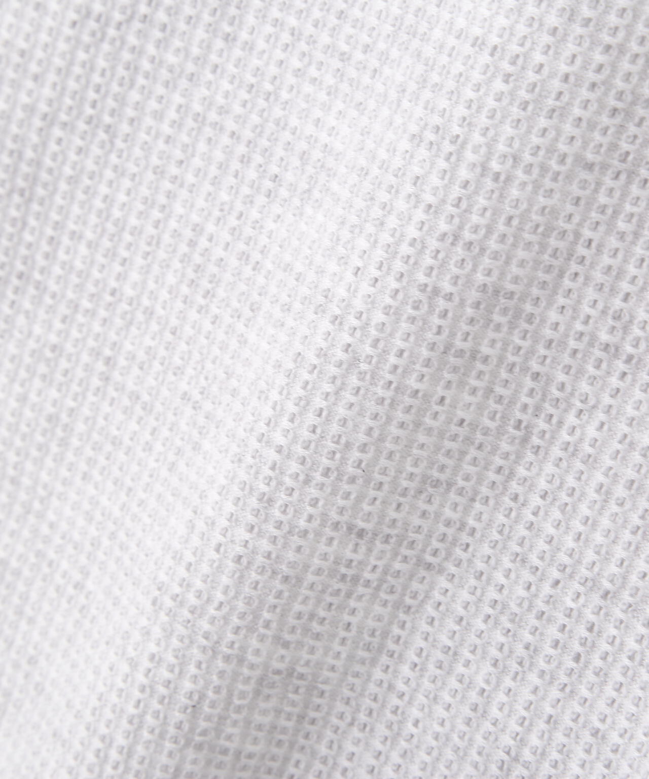 COTTON JERSEY MESH TOP