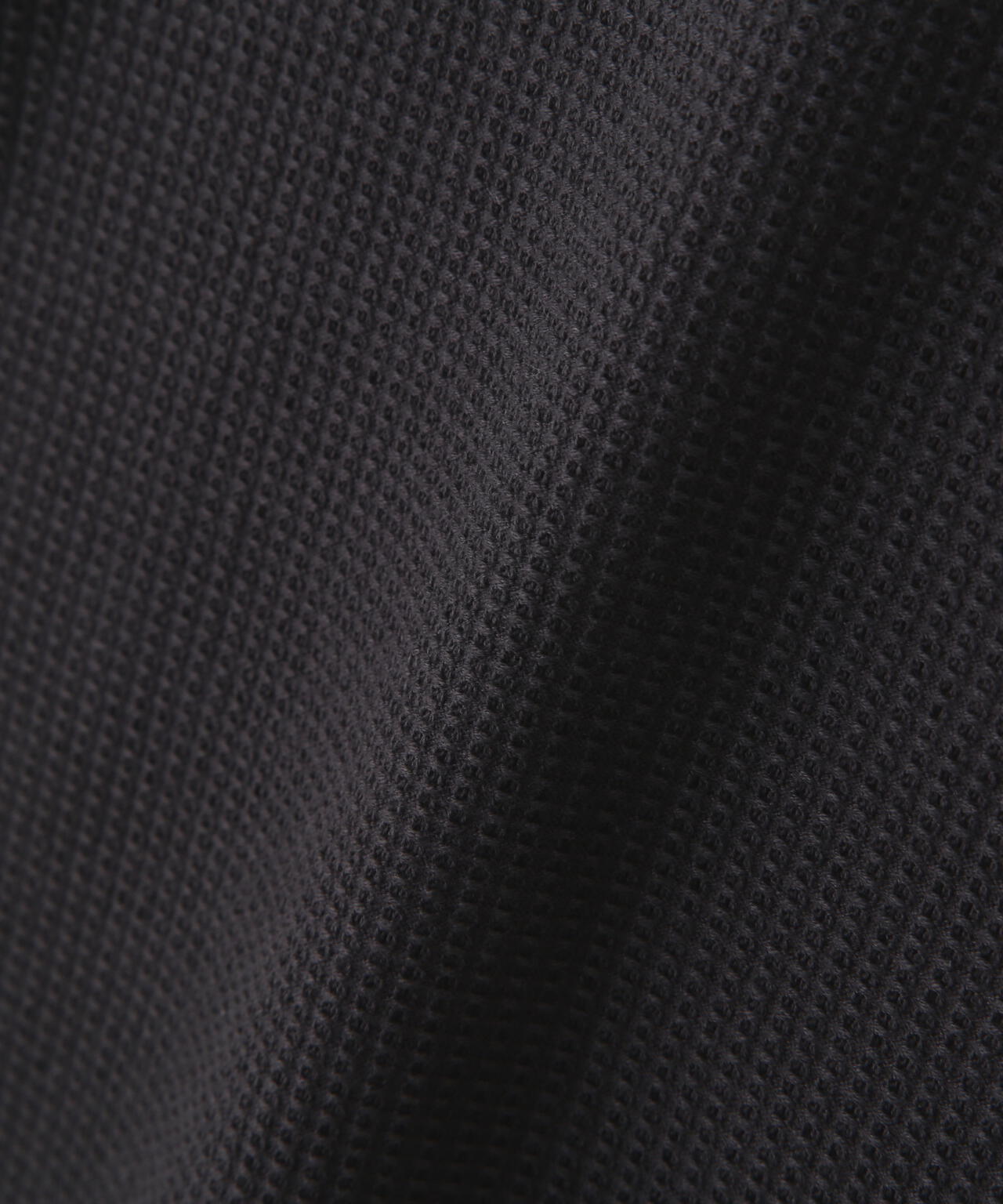 COTTON JERSEY MESH TOP