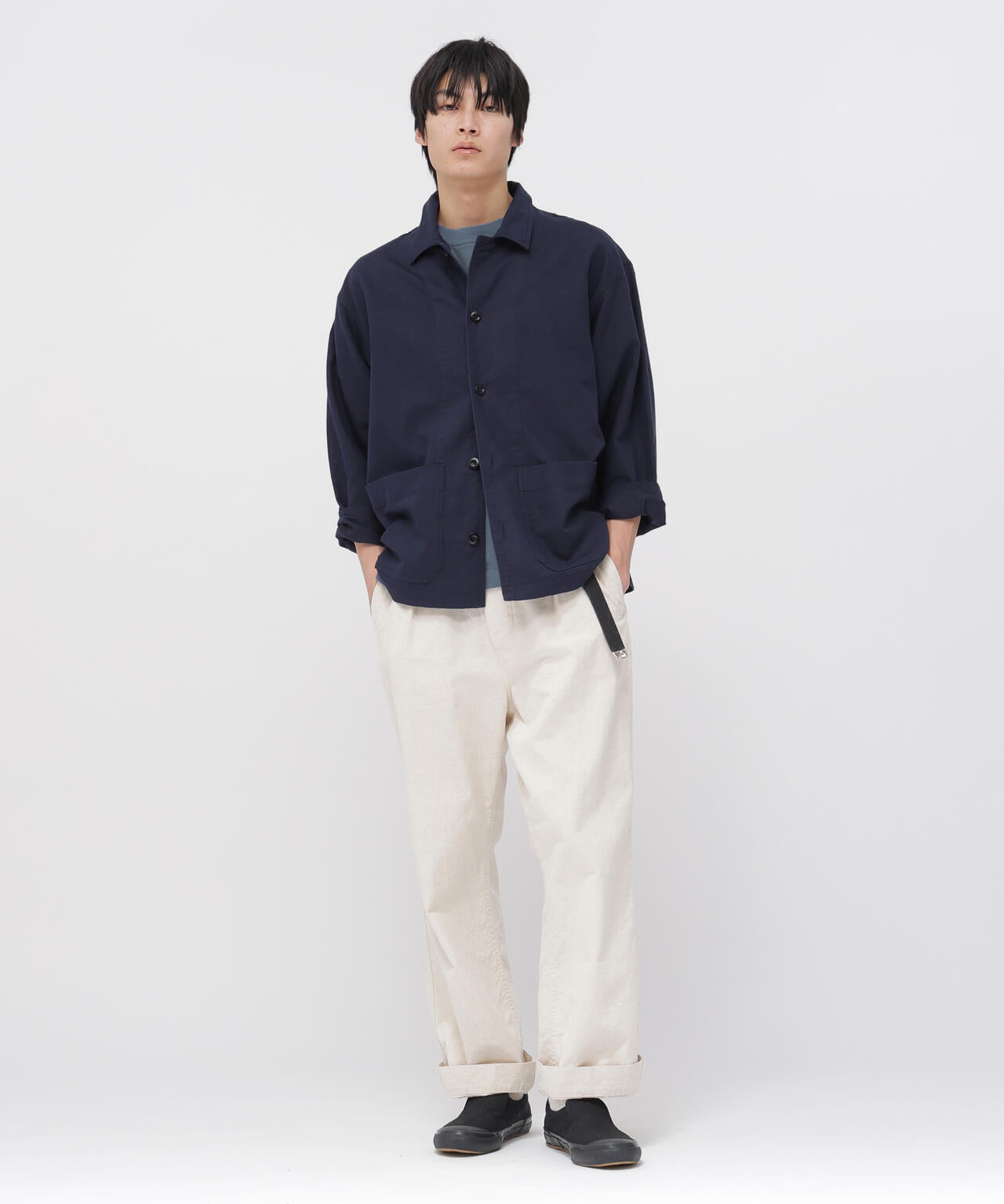 UPCYCLED COTTON JERSEY TOP | MARGARET HOWELL（マーガレット