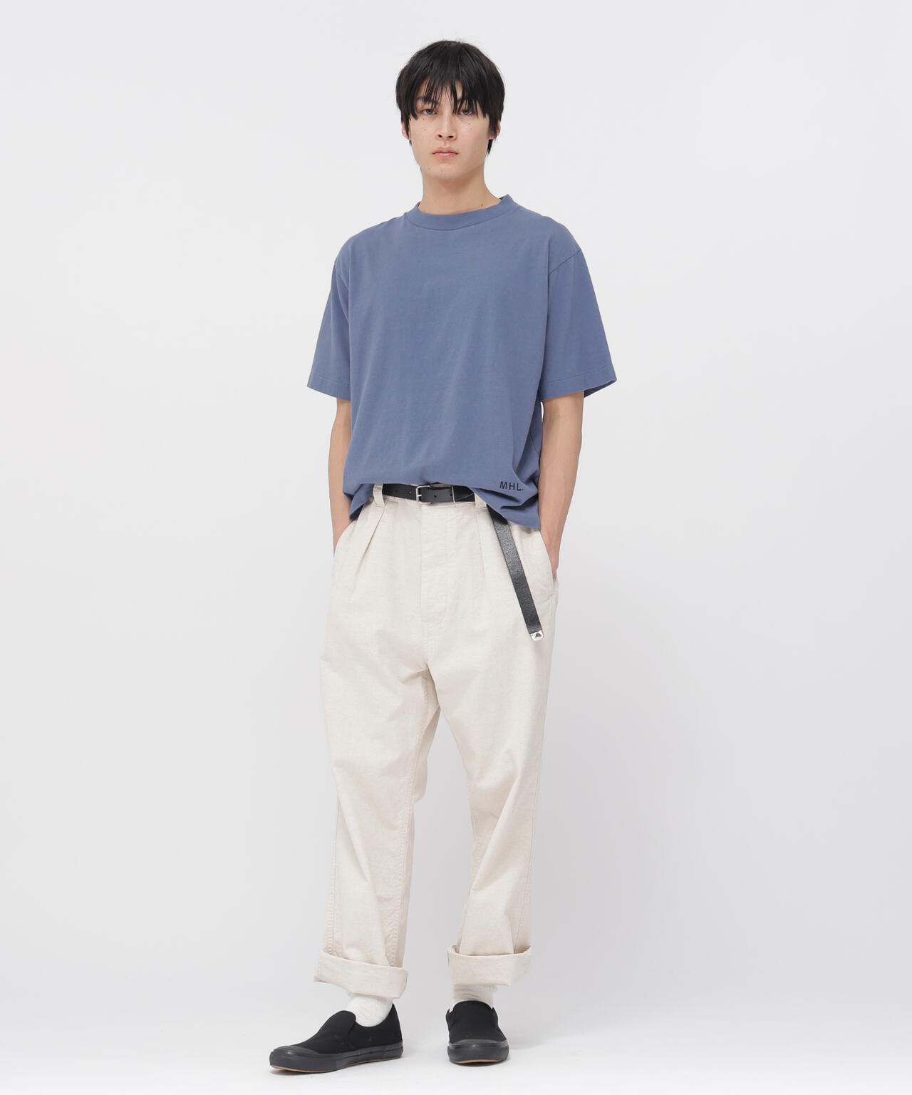 UPCYCLED COTTON JERSEY TOP | MARGARET HOWELL（マーガレット