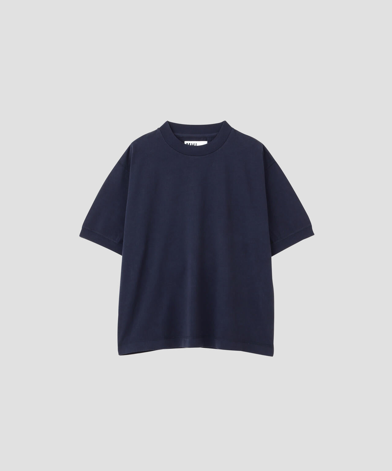 GARMENT DYED TOUGH COTTON LINEN JERSEY TOP | MARGARET HOWELL