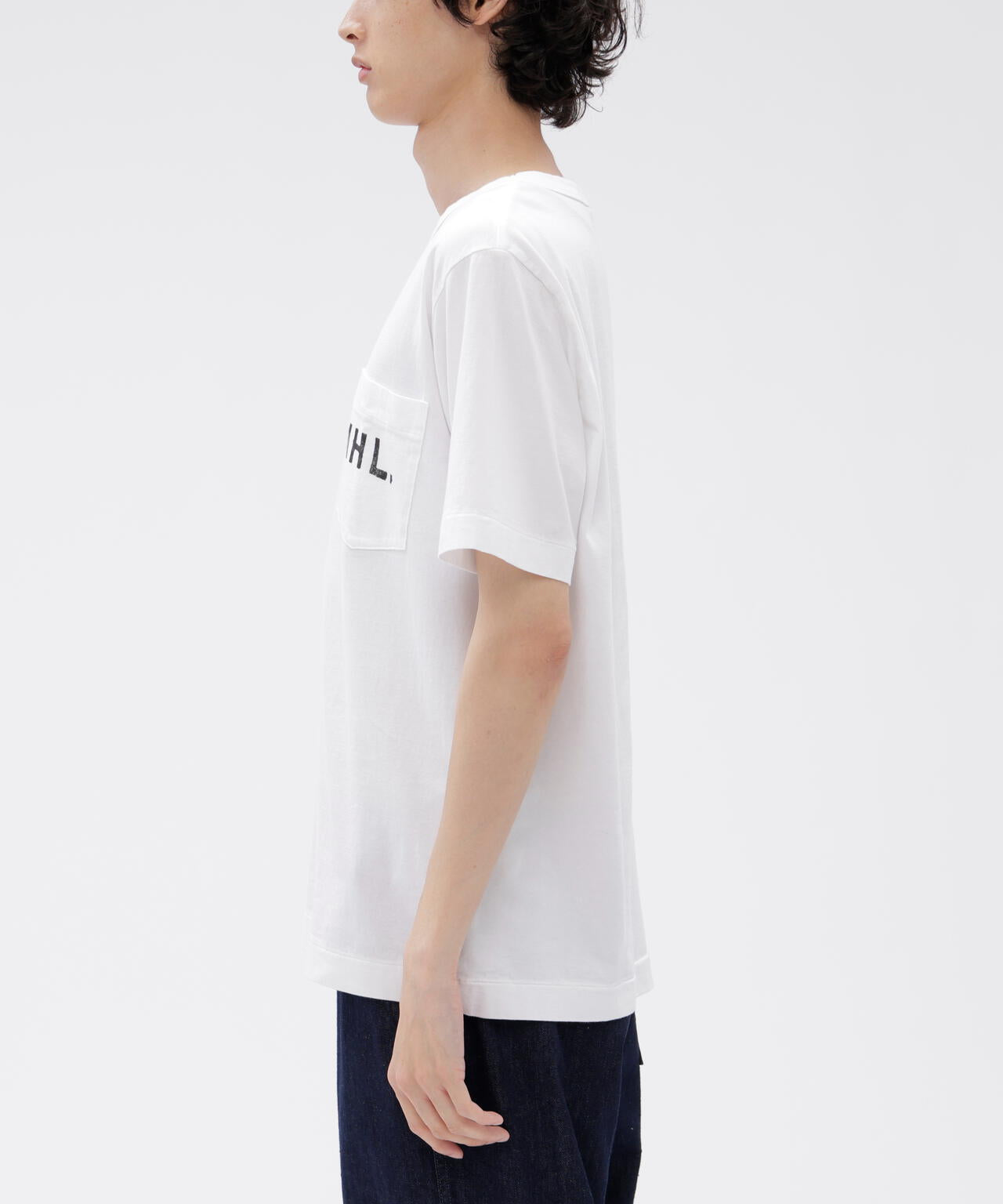PRINTED COTTON JERSEY TOP | MARGARET HOWELL（マーガレット