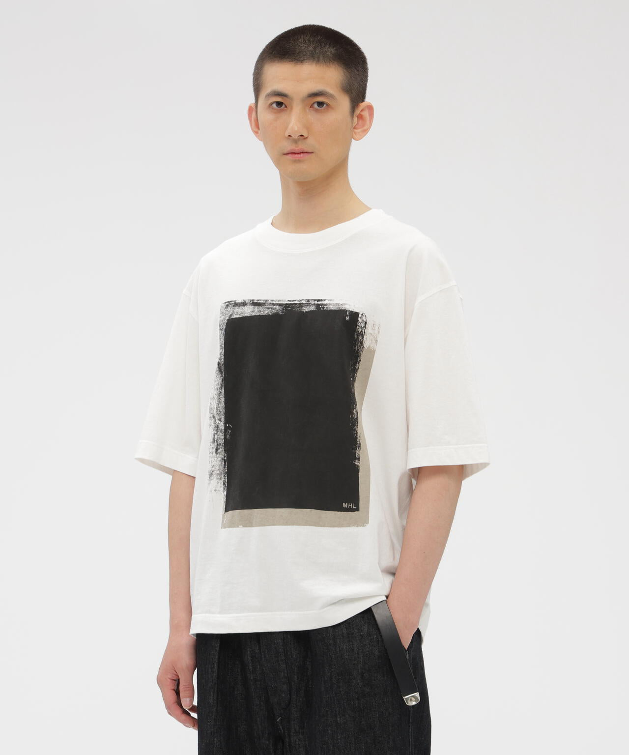 LIGHT COTTON JERSEY TOP | MARGARET HOWELL（マーガレット・ハウエル