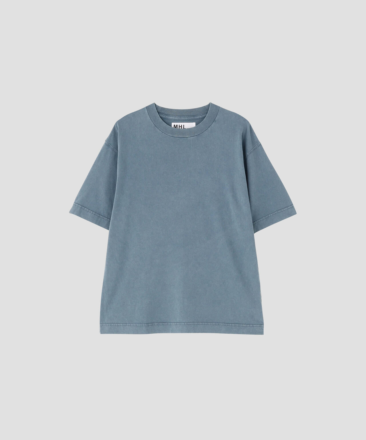 FADED ROUGH COTTON JERSEY TOP | MARGARET HOWELL（マーガレット