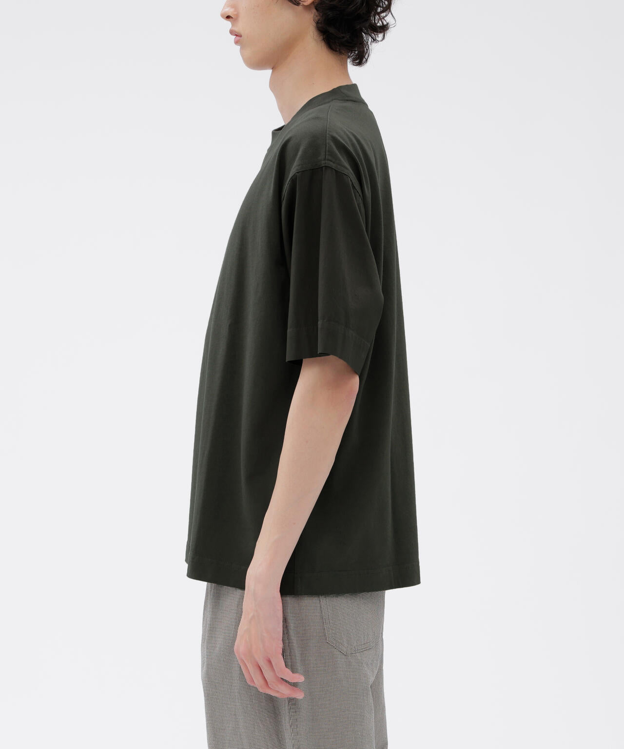GARMENT DYE COTTON JERSEY TOP