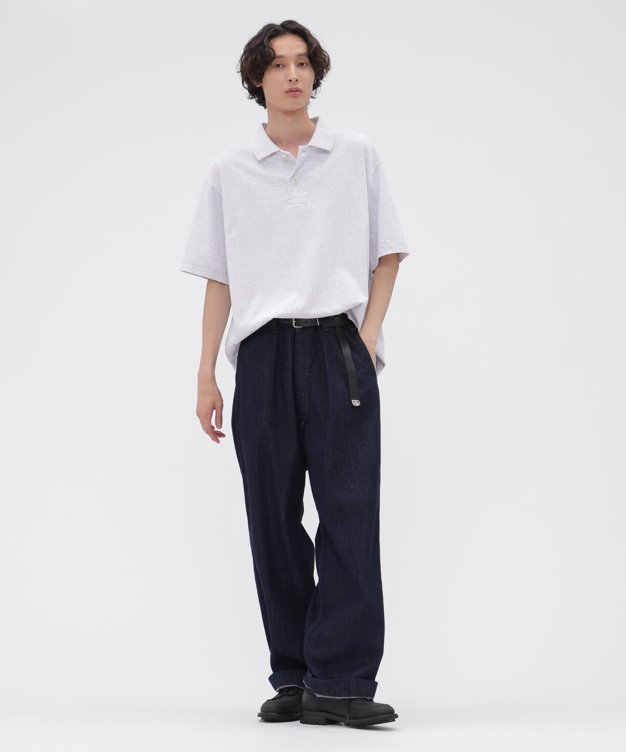 MARL COTTON JERSEY TOP | MARGARET HOWELL（マーガレット・ハウエル