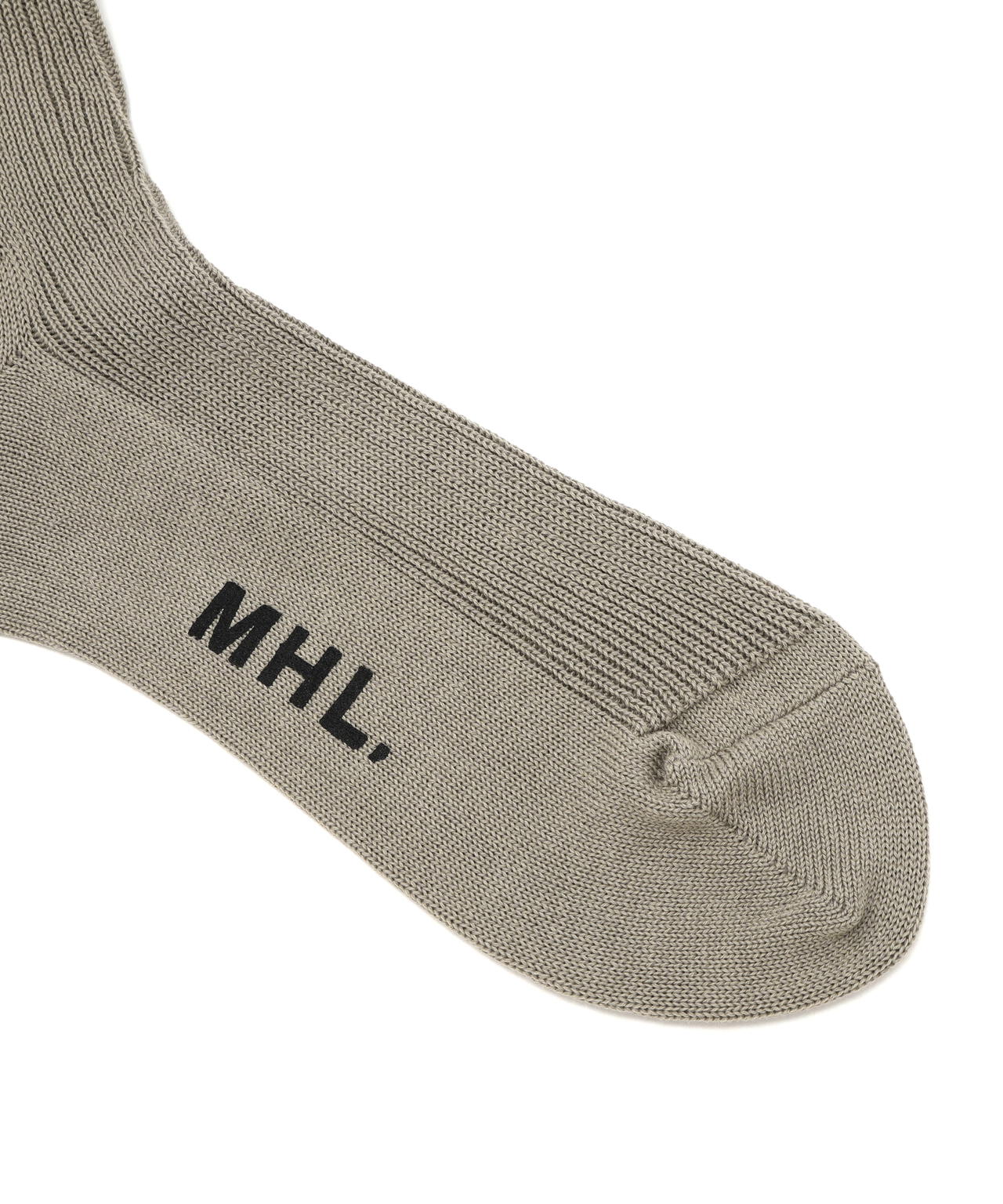 FINE COTTON RIB SOCKS | MARGARET HOWELL（マーガレット・ハウエル