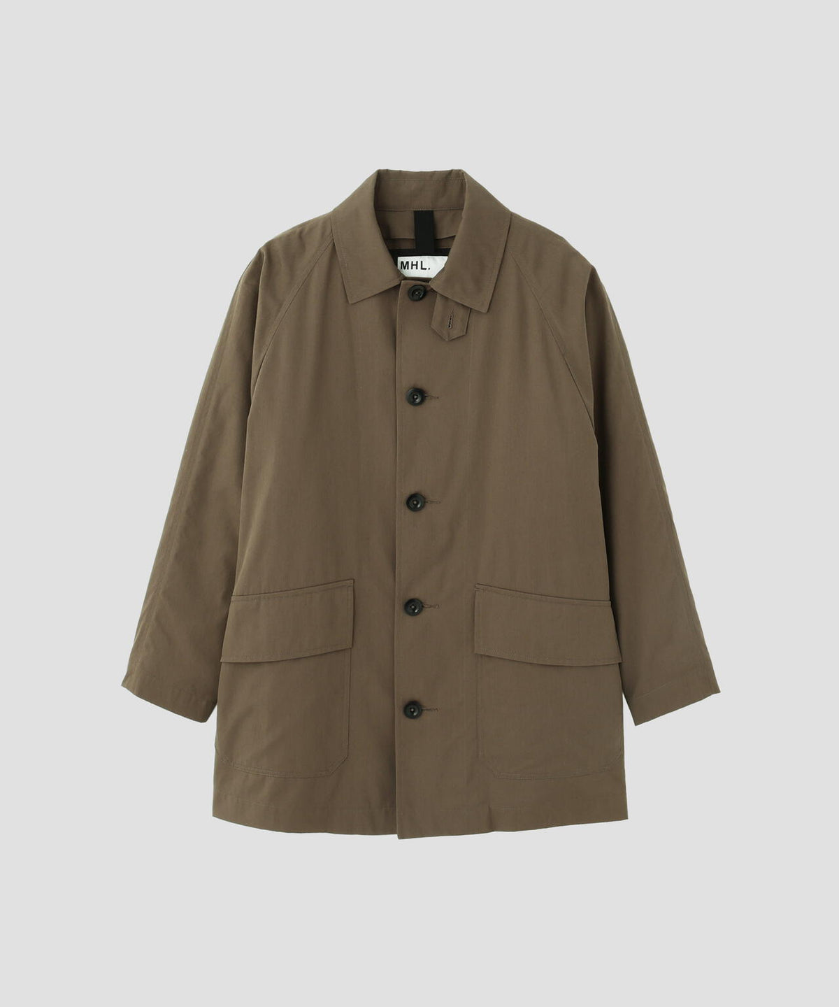DRY COTTON NYLON OXFORD COAT