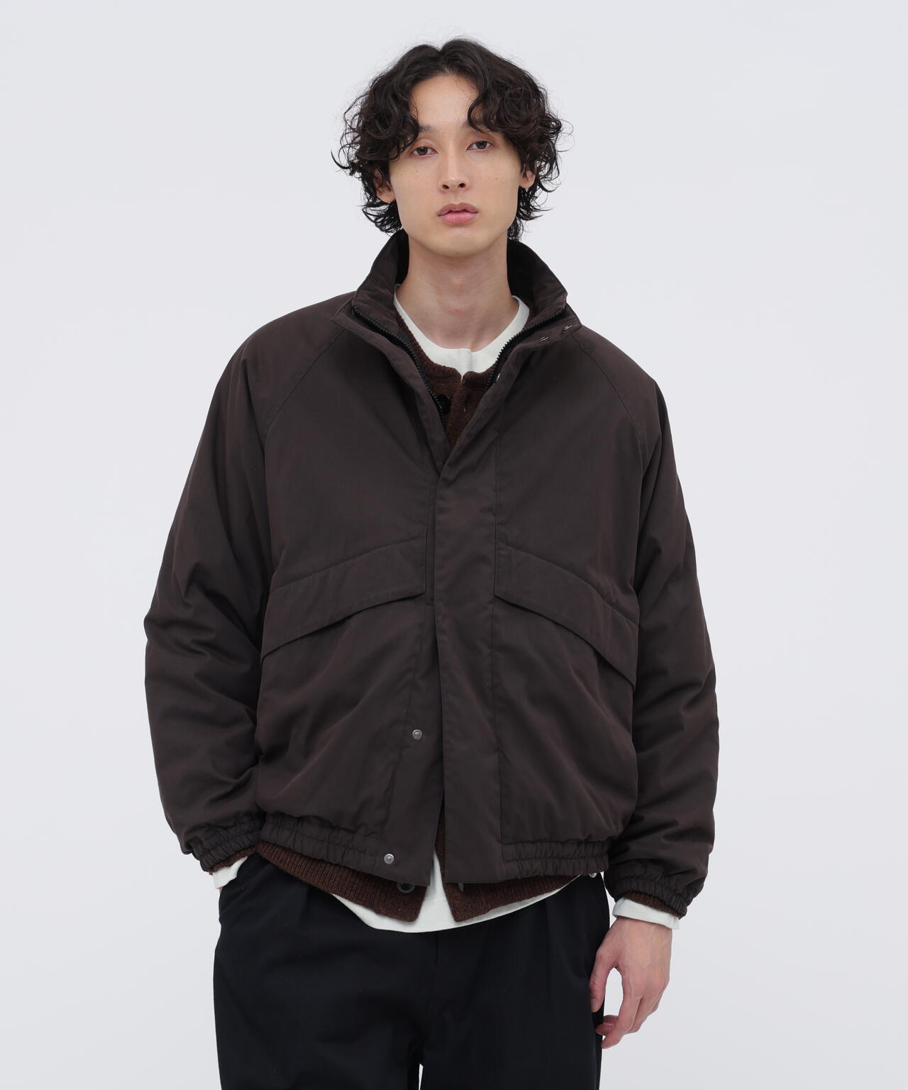 LIGHTWEIGHT COTTON NYLON CANVAS BLOUSON | MARGARET HOWELL
