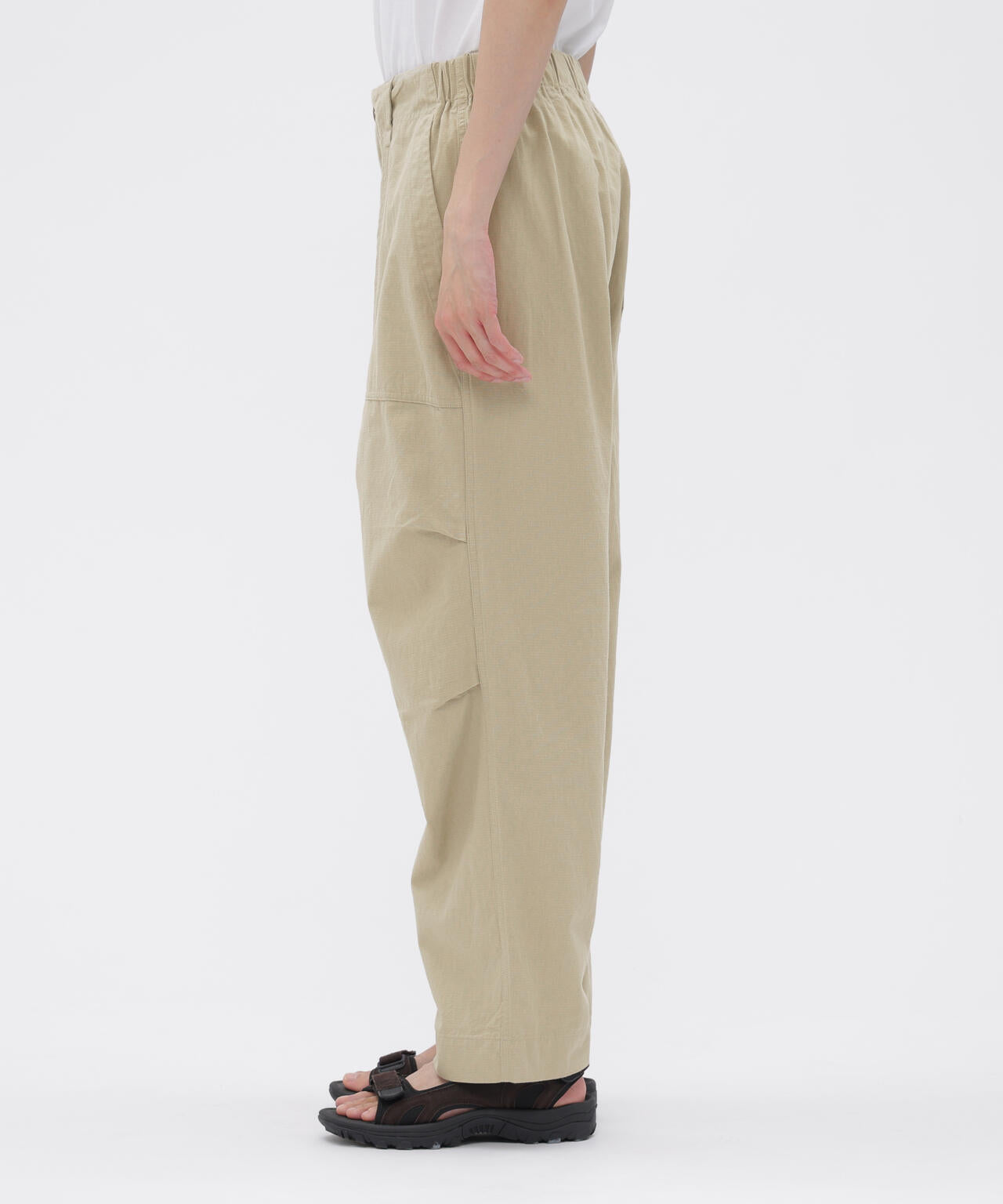 COTTON LINEN TINY RIPSTOP TROUSERS | MARGARET HOWELL（マーガレット