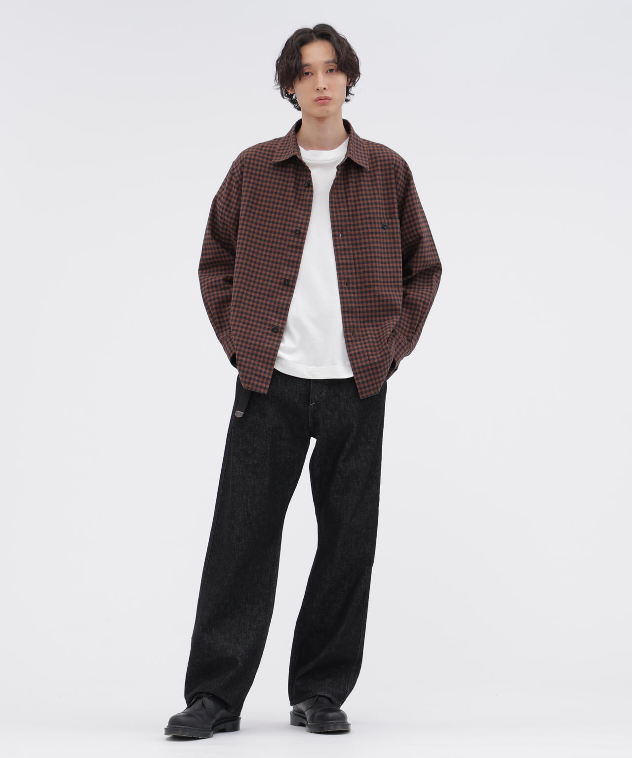 CANTON BLACK DENIM TROUSERS